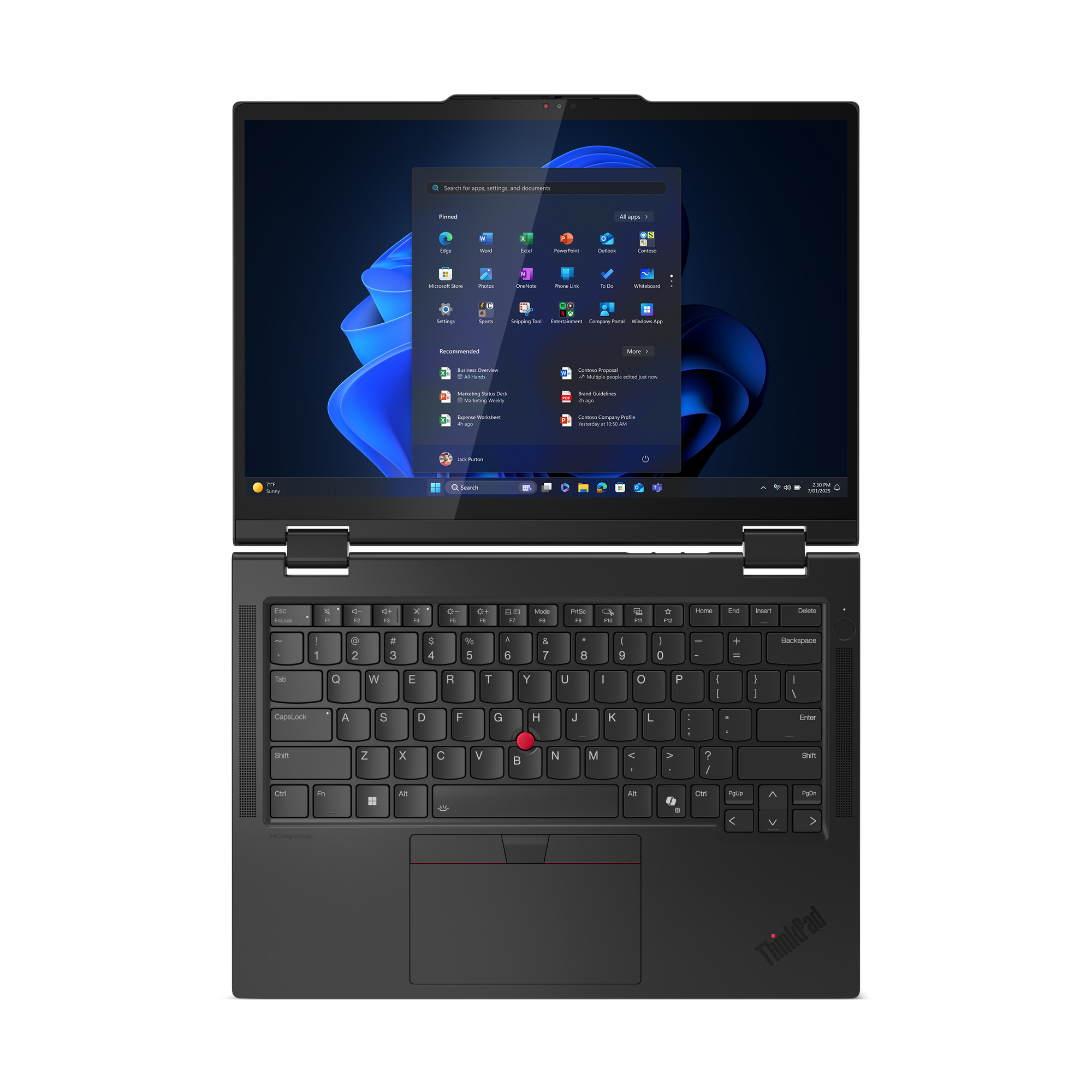 Lenovo ThinkPad T14s Gen 1, 14" WUXGA Touch, Core Ultra 5 225U, 16GB RAM, 512GB SSD, 4G/LTE, W11P