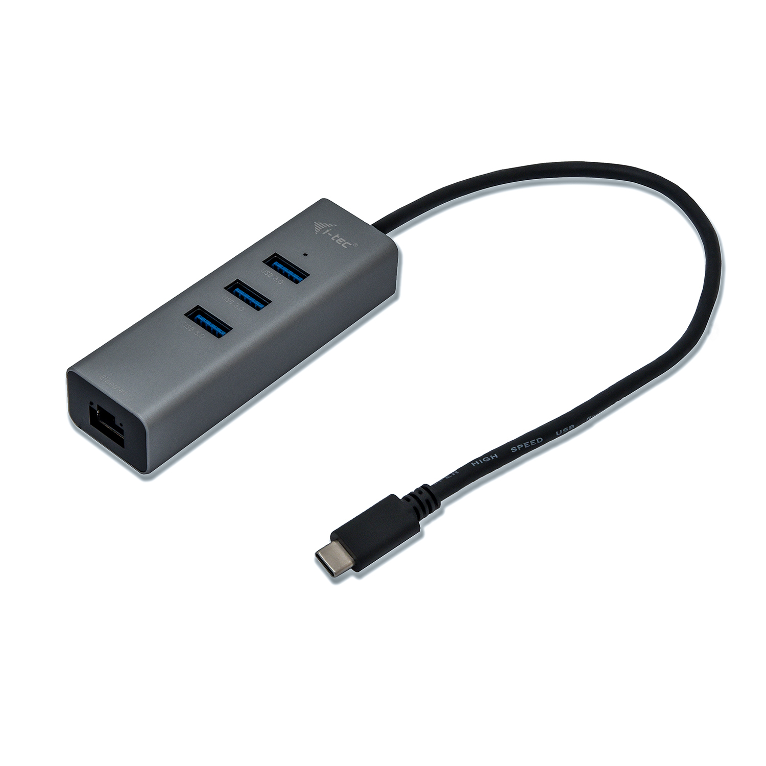 i-tec USB-Hub, RJ-45, USB-C 3.0 [Stecker]