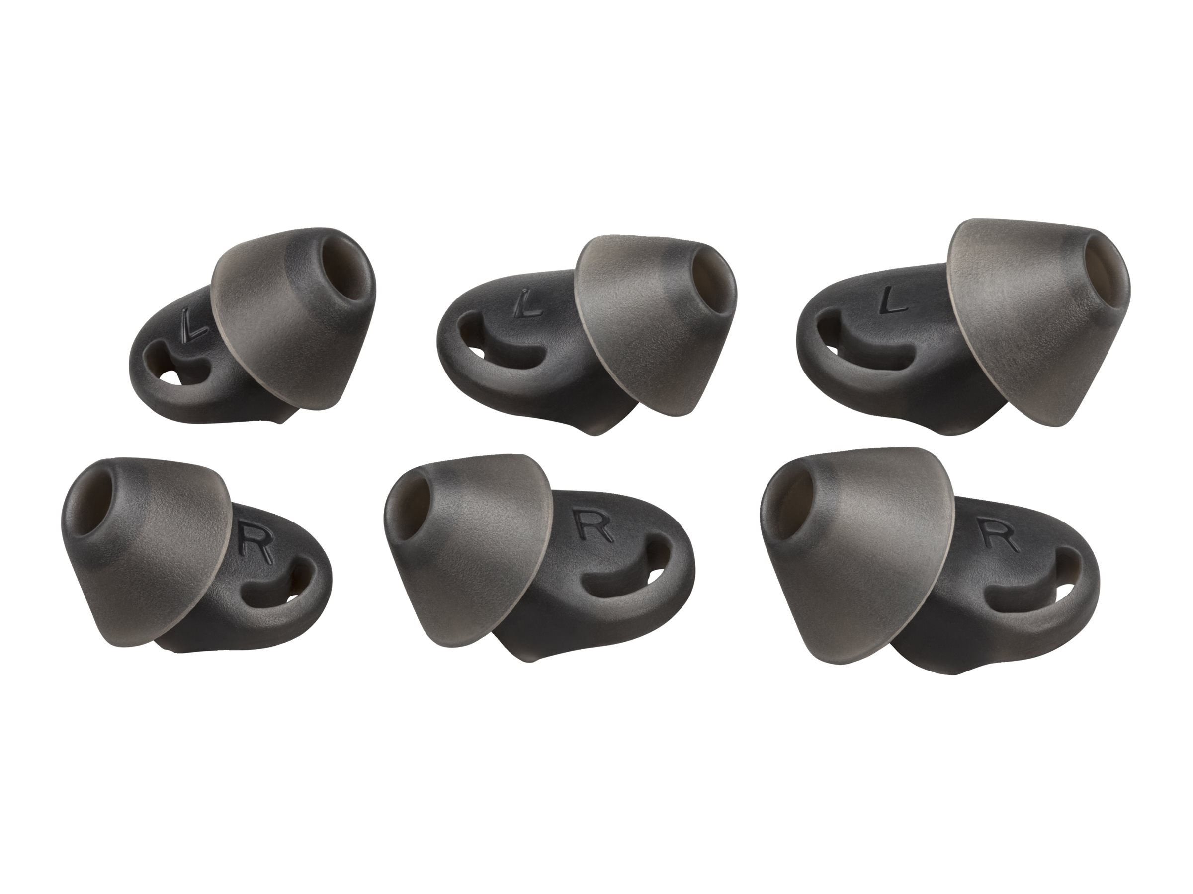Poly HP Poly - Ohrstöpsel für Bluetooth-Headset - medium - Schwarz (Packung mit 2)