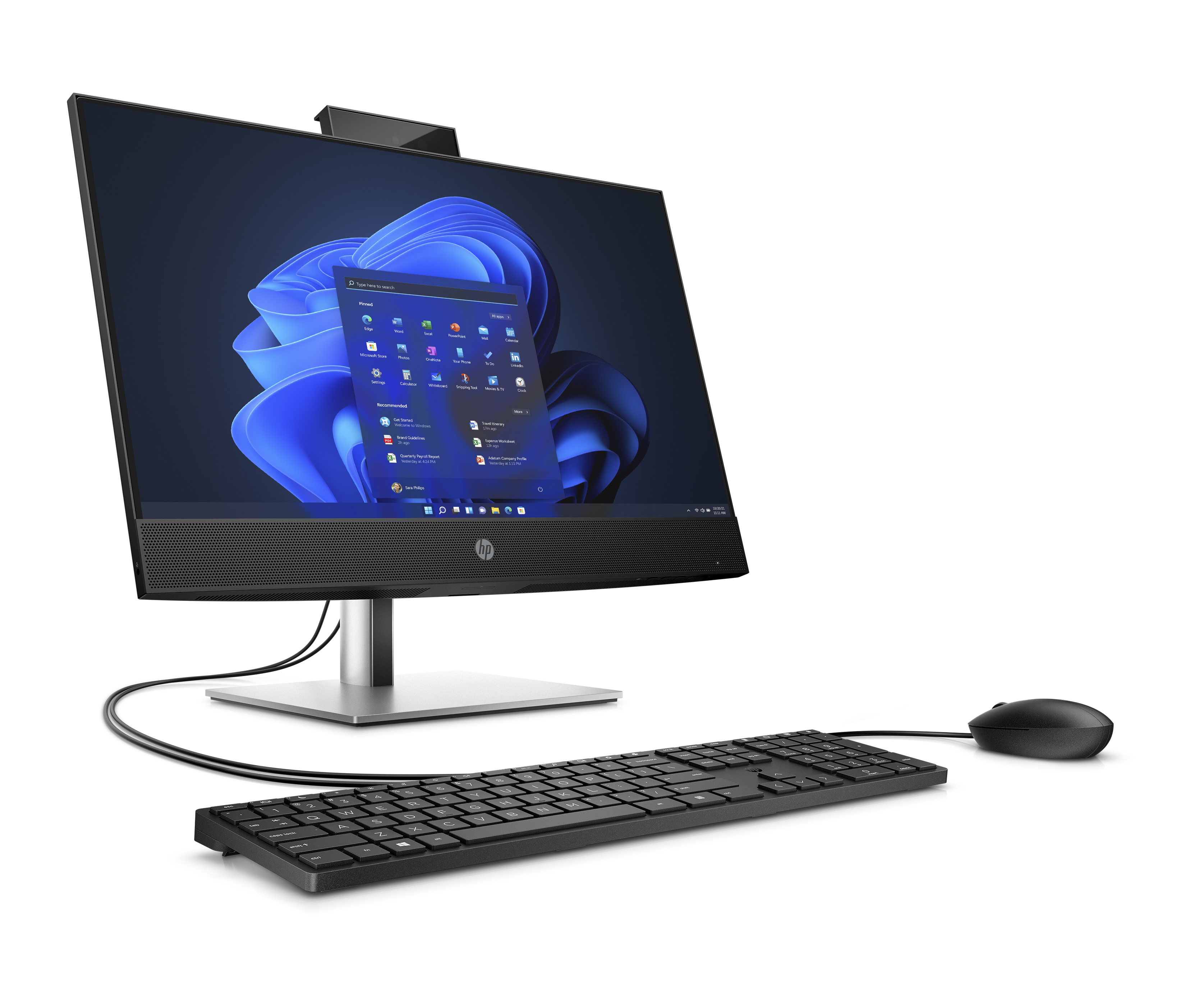 HP ProOne 440 G9 AiO, 60,5cm/(23.8") FHD Touch, Core i3-13100T, 16GB RAM, 512GB SSD, W11P