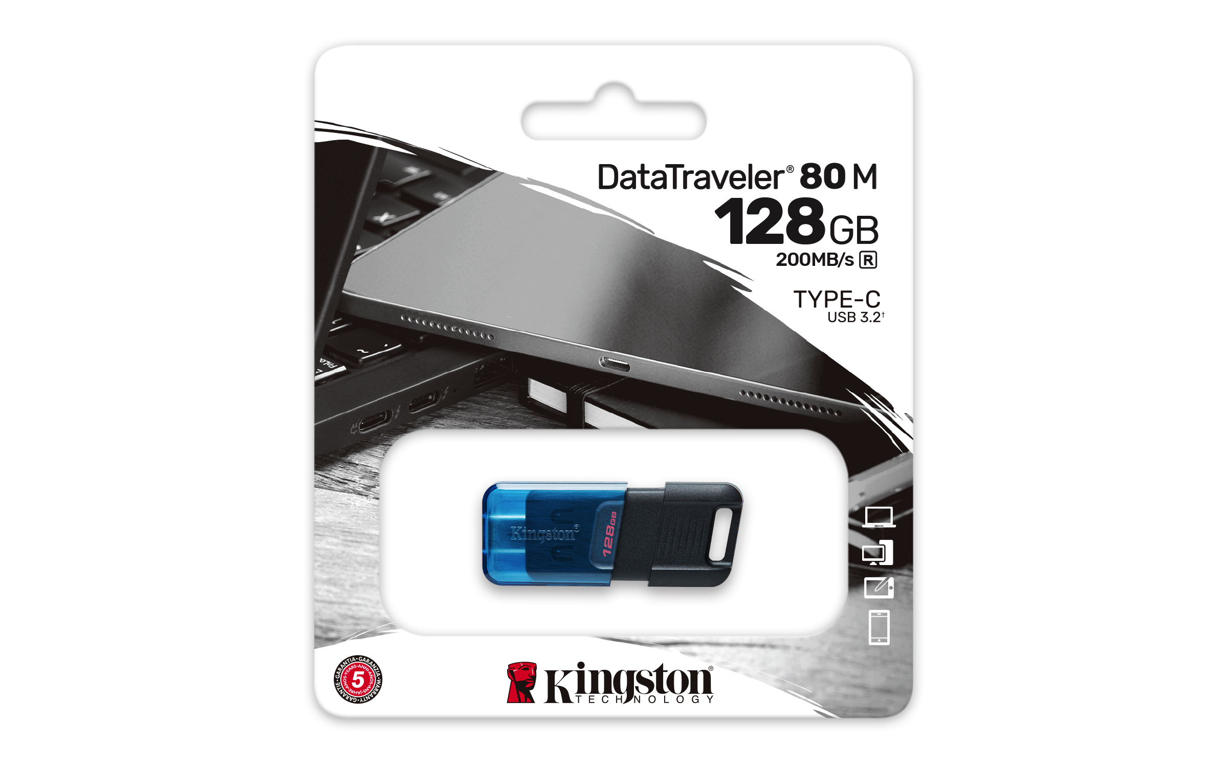 Kingston DataTraveler 80 M - USB-Flash-Laufwerk