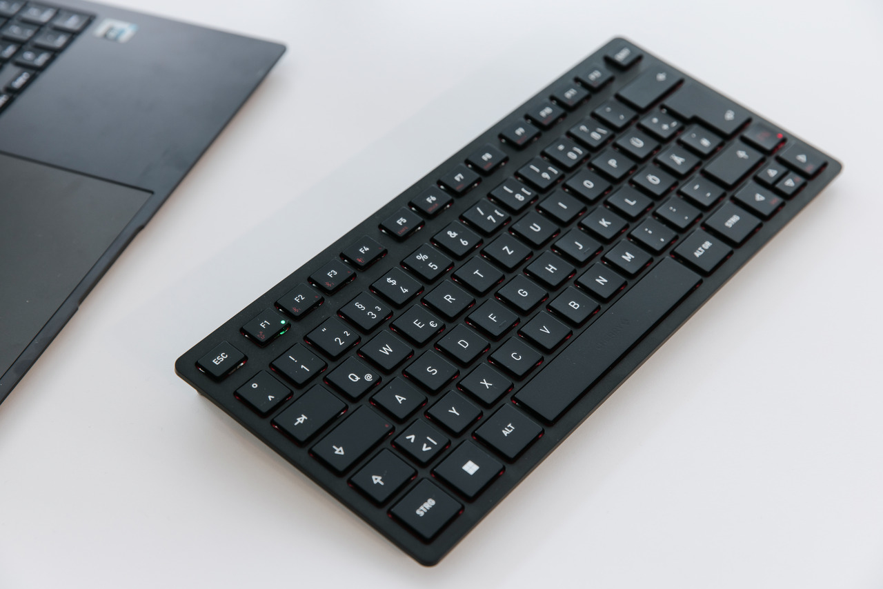Cherry KW 9200 MINI - Tastatur - kabellos - 2.4
