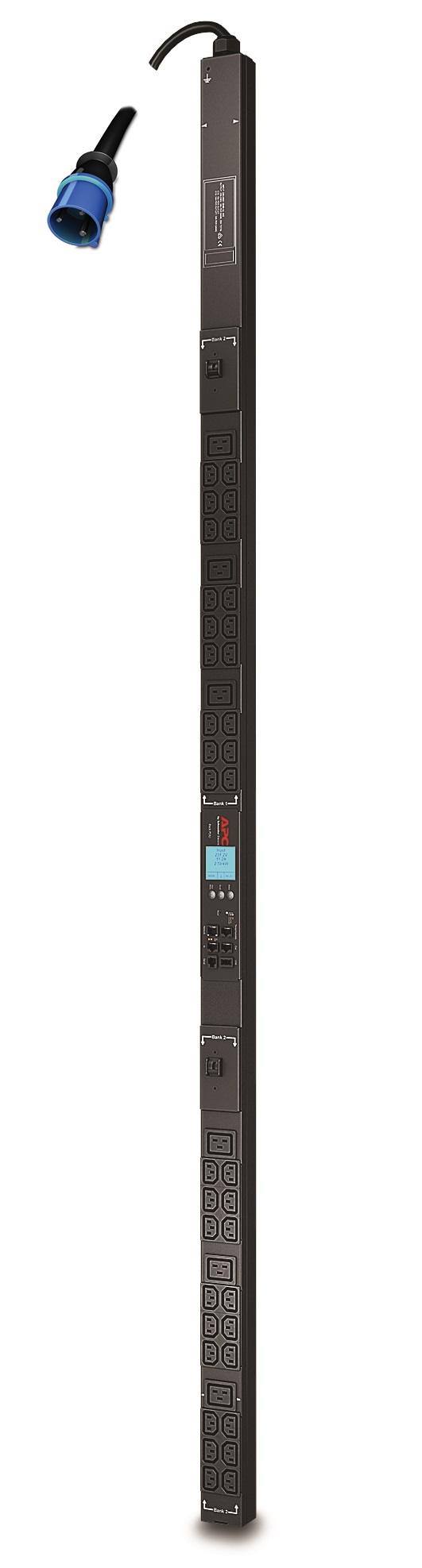 APC Metered Rack PDU ZeroU 2G - Steckdosenleiste (Rack - einbaufähig)