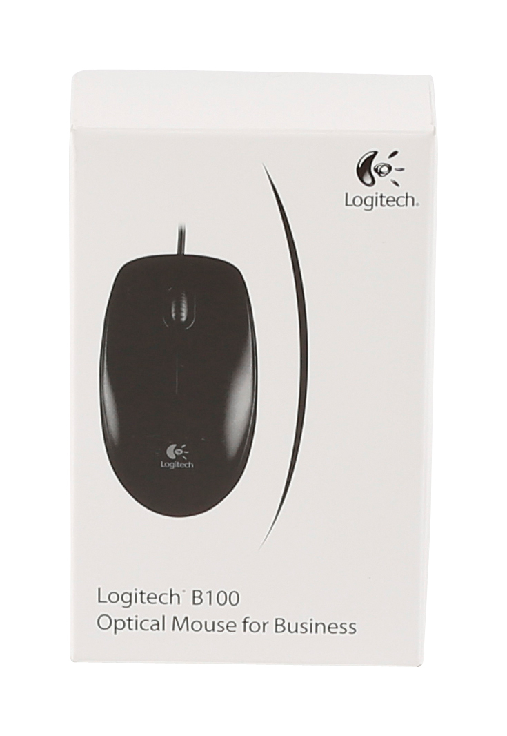 Logitech B100 - Maus - rechts- und linkshändig