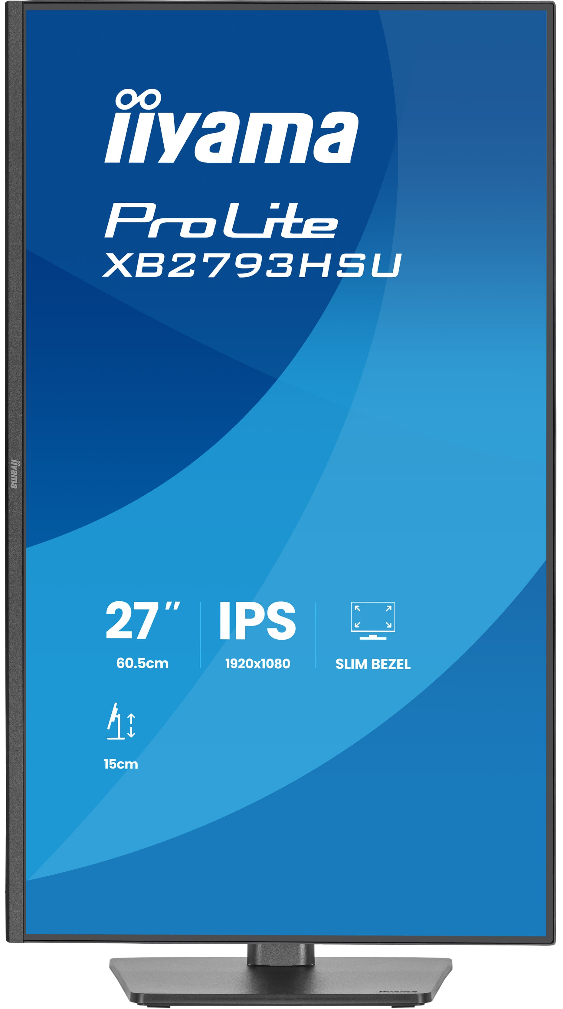iiyama ProLite XB2793HSU-B1 Monitor 68.6cm (27") Full HD, IPS, 1ms, HDMI, Displayport