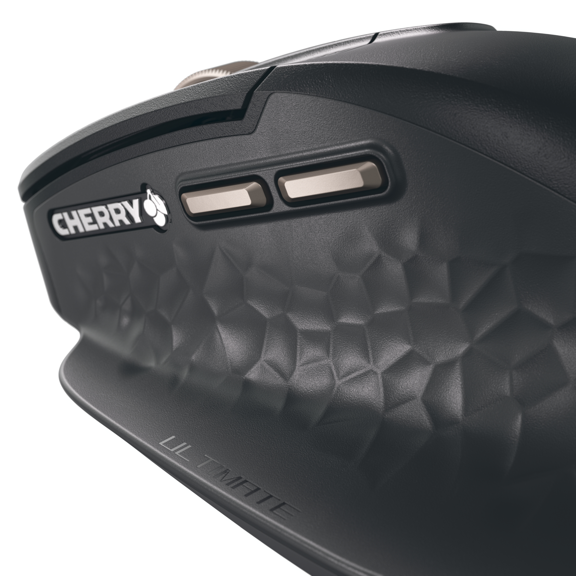 Cherry STREAM Ultimate - Maus - ergonomisch - Für Rechtshänder - optisch - 7 Tasten - kabellos, kabe