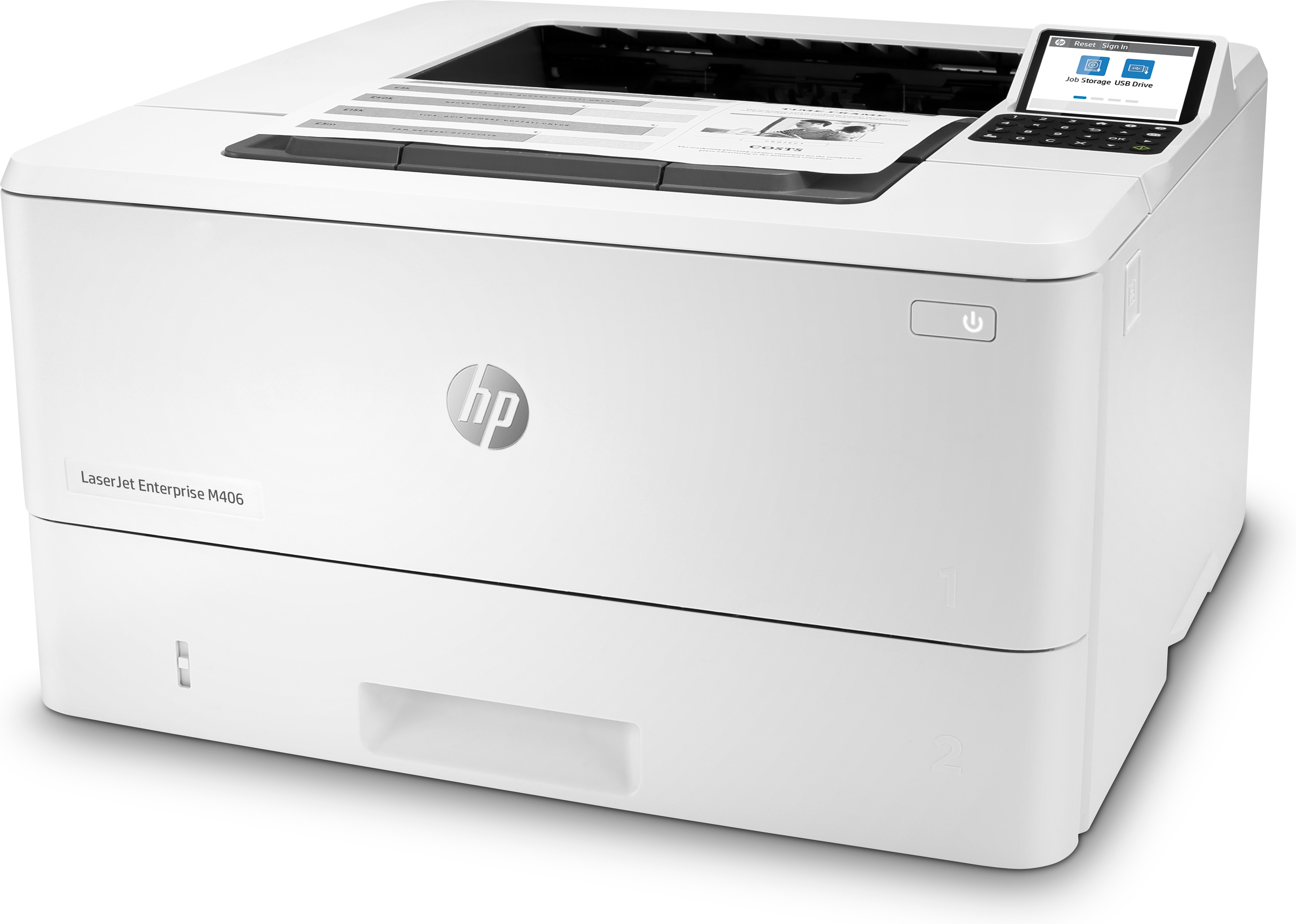 HP LaserJet Enterprise M406dn s/w Laserdrucker