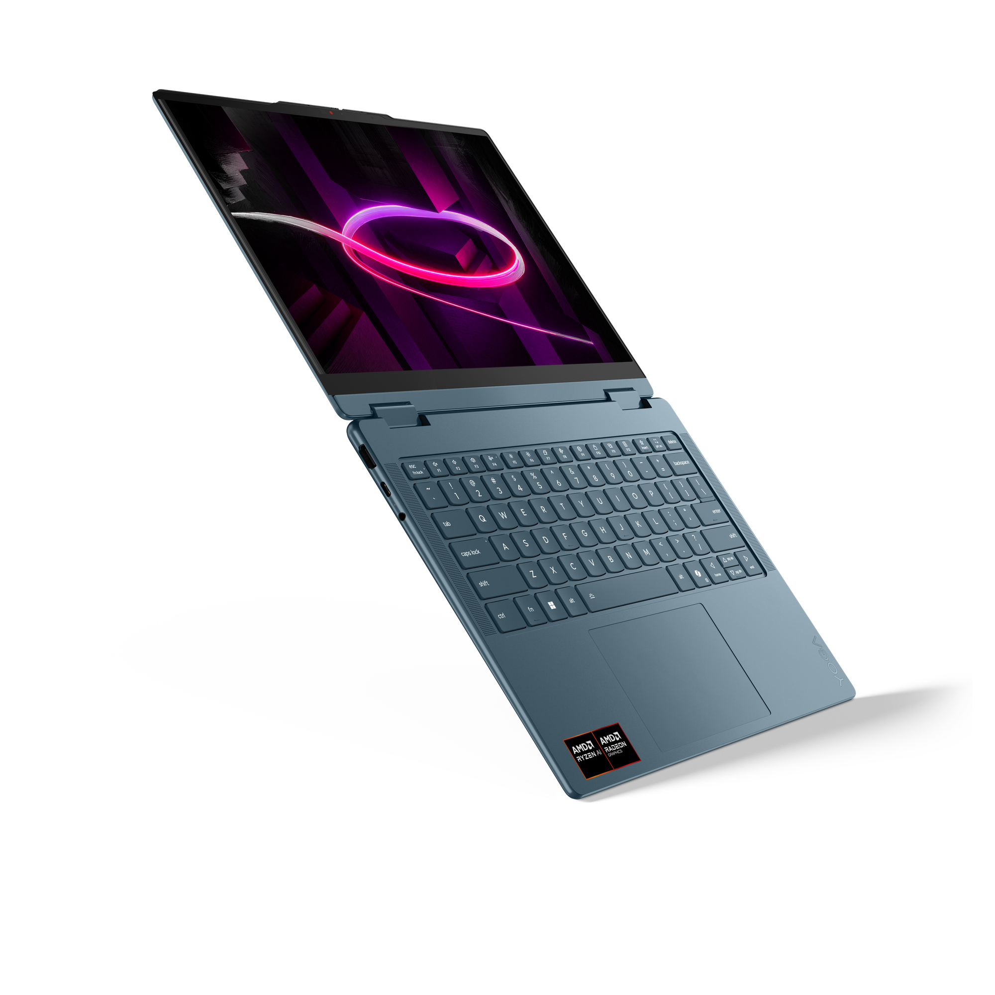 Lenovo Yoga 7 2-in-1 14AGP11 83TD - Flip-Design - AMD Ryzen AI 7 445 / 2 GHz - Win 11 Home - Radeon