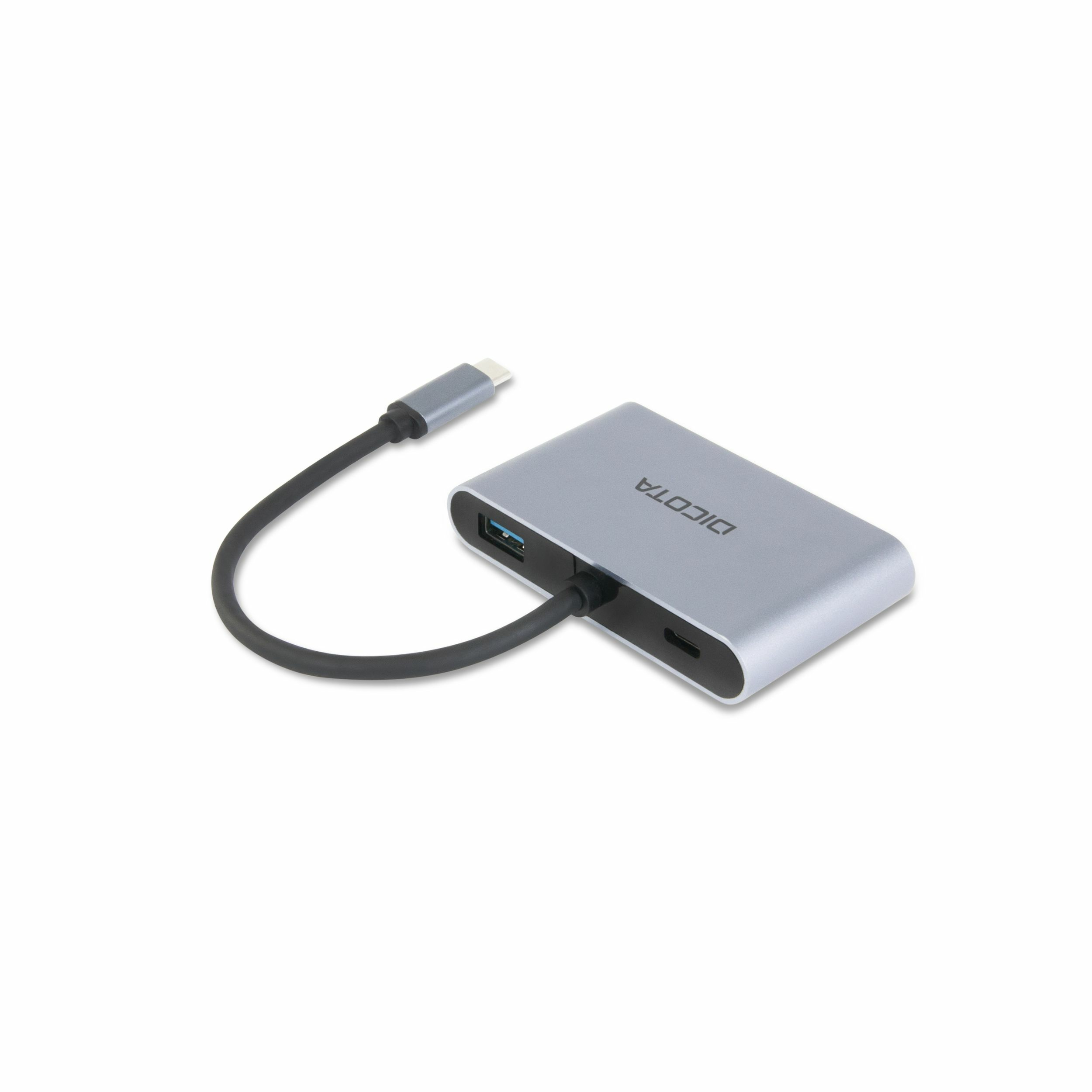 Dicota 5-in-1 - Dockingstation - USB-C - DP