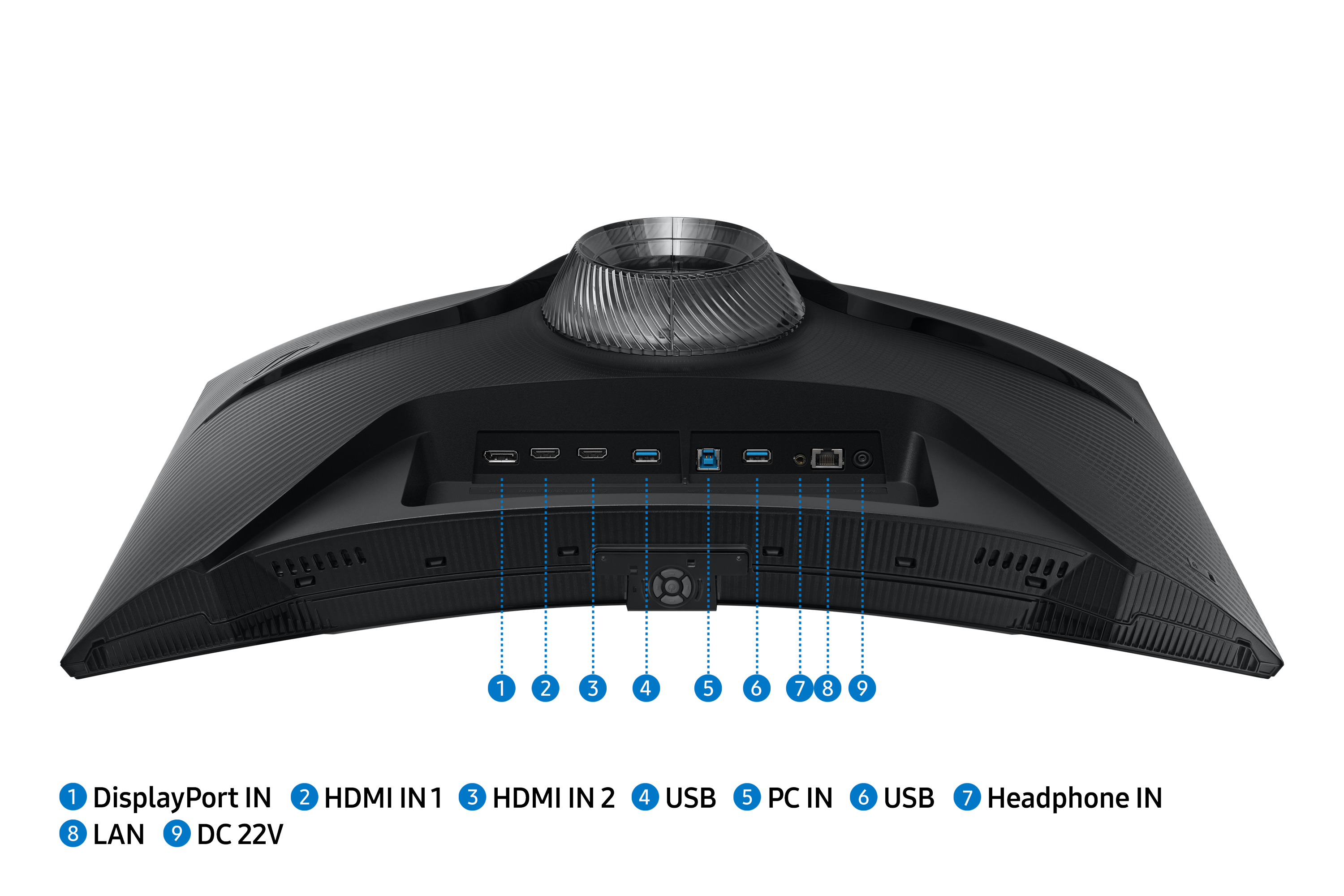 Samsung Odyssey G6 S27BG650EU Curved-Monitor 68.6cm (27") WQHD, VA, 1ms, HDMI, Displayport
