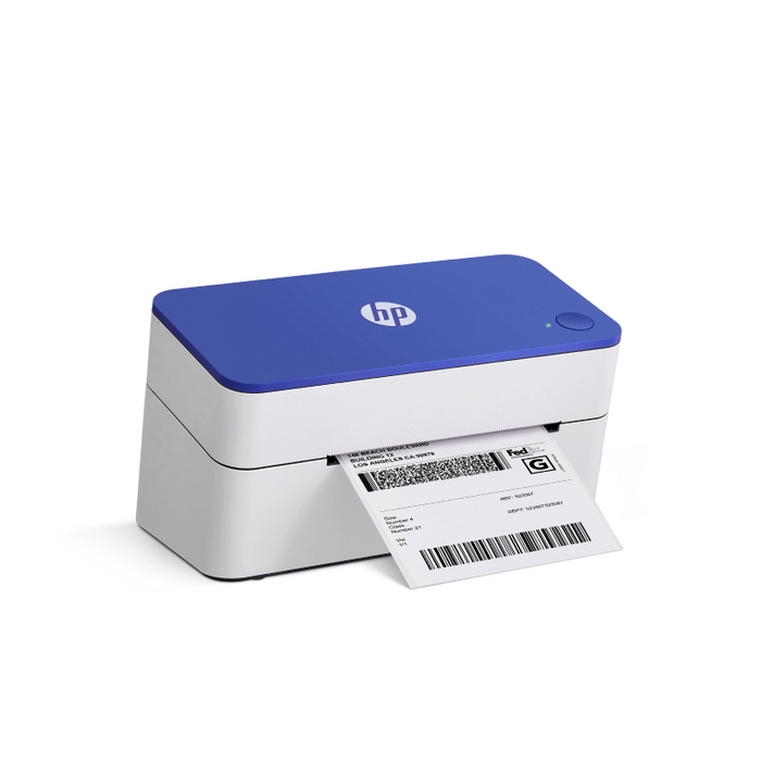 HP HPKE100, Thermodirekt, 203 x 203 DPI, 127 mm/sek, Kabelgebunden, Blau, Weiß