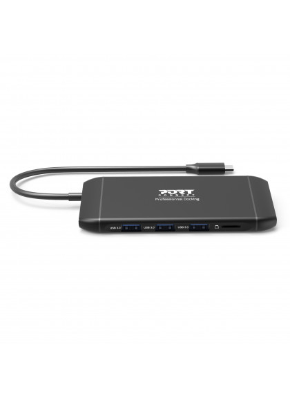 PORT Designs PORT connect - Dockingstation - USB-C - HDMI, VGA