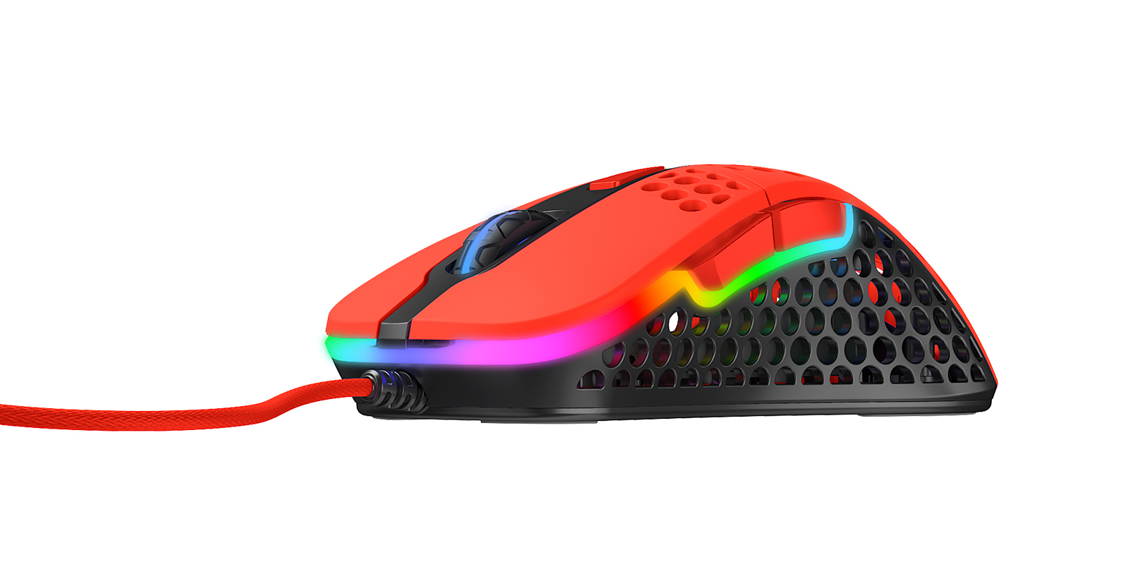Cherry Xtrfy M4 RGB - Maus - Für Rechtshänder - optisch