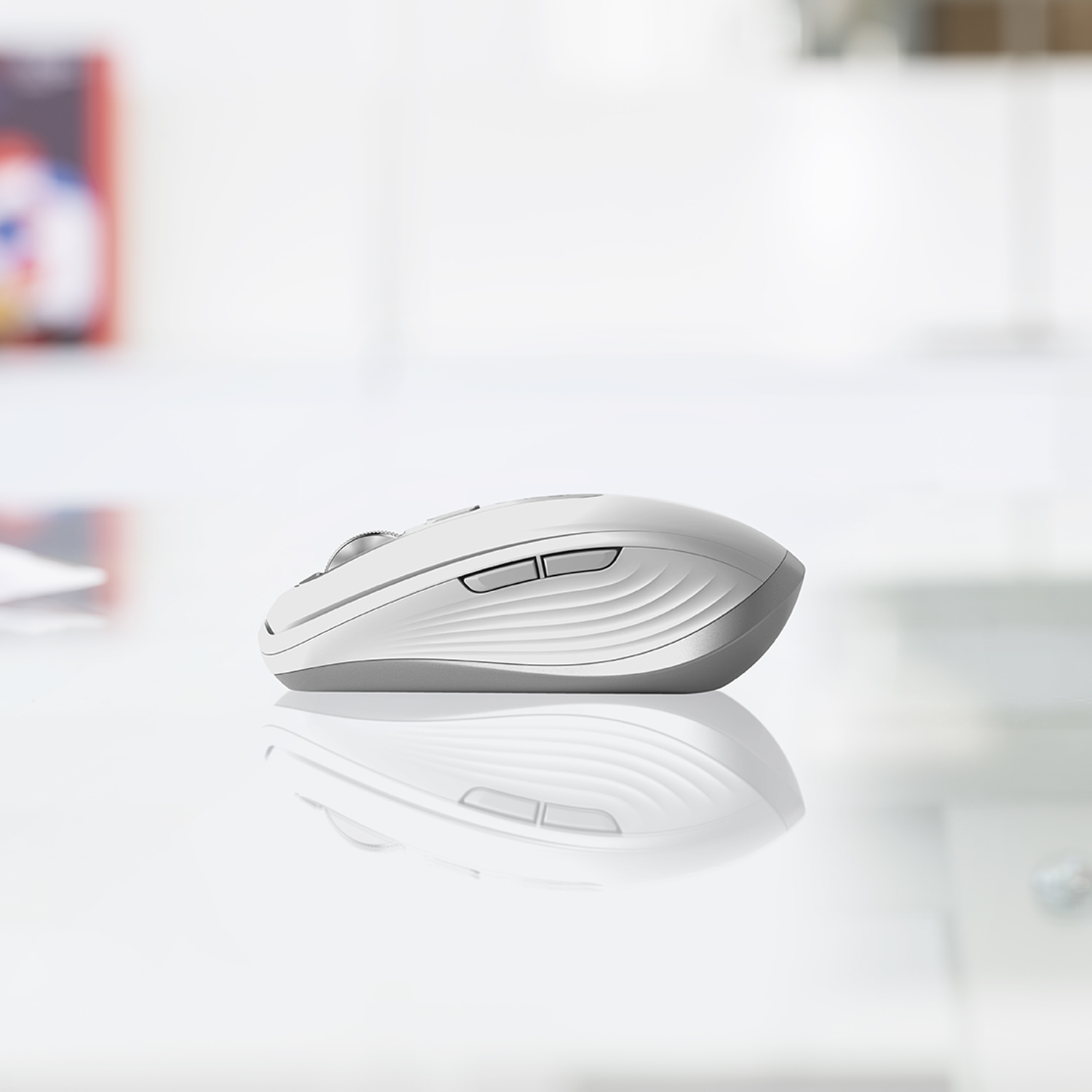 Logitech MX Anywhere 3 - Maus - Laser - 6 Tasten - kabellos - 2.4 GHz, Bluetooth - kabelloser Empfän