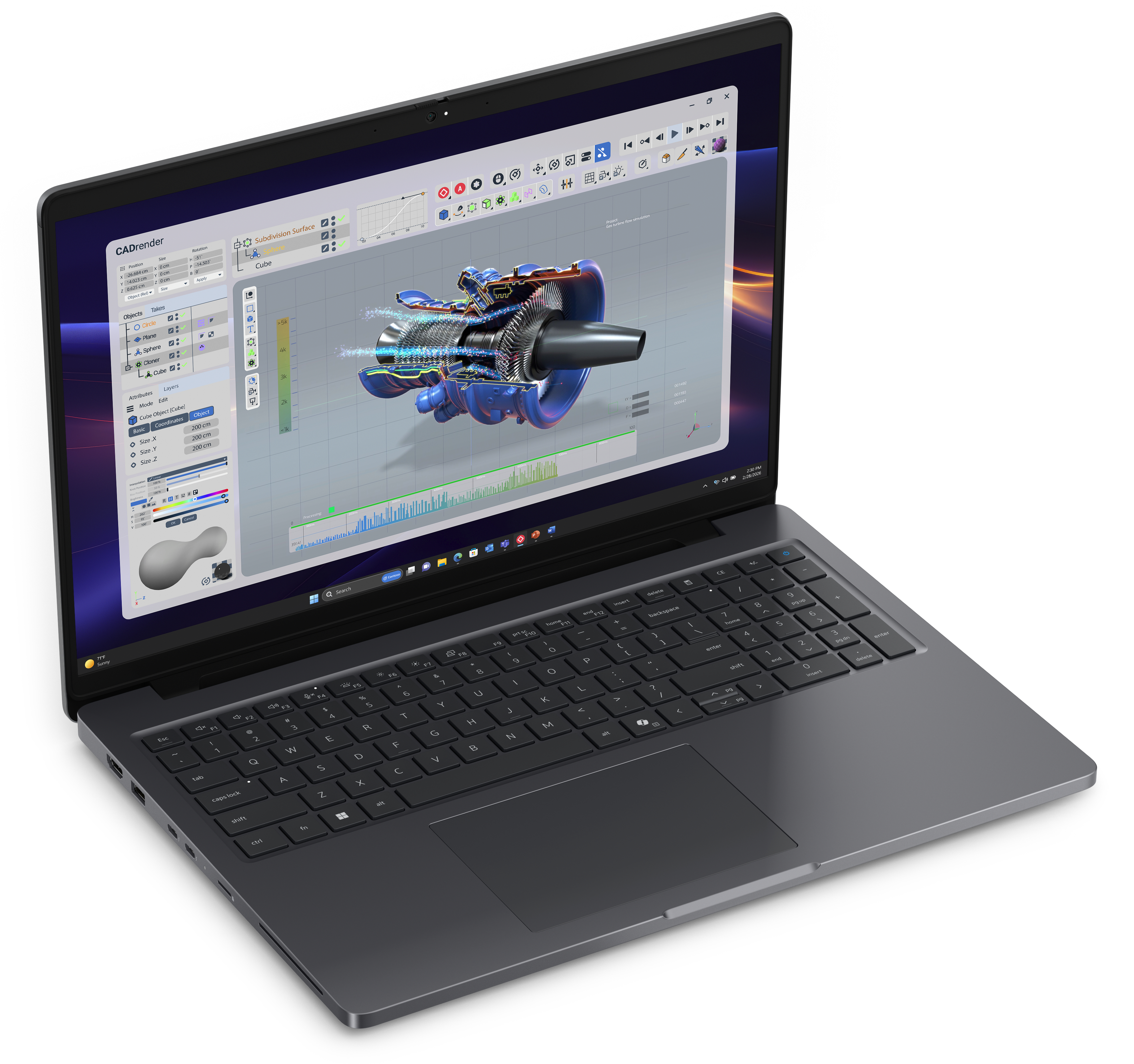 Dell Pro Precision 5 16 PW516261 - Intel Core Ultra 9 386H / 2.1 GHz - vPro Enterprise - Win 11 Pro