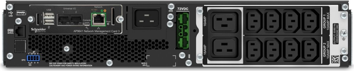 APC Bundle APC Smart-UPS SRT 2200VA RM 230V+ APC Service Pack 3 Year Warranty Ext
