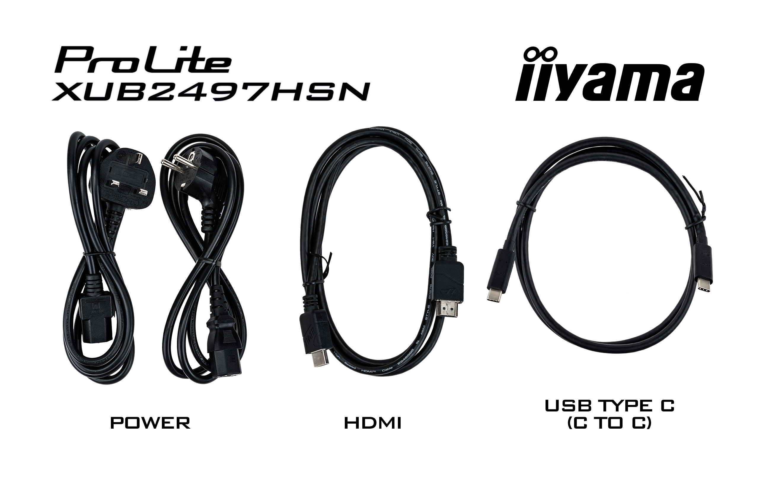 Iiyama ProLite XUB2497HSN-W1 - LED-Monitor - 61 cm (24")