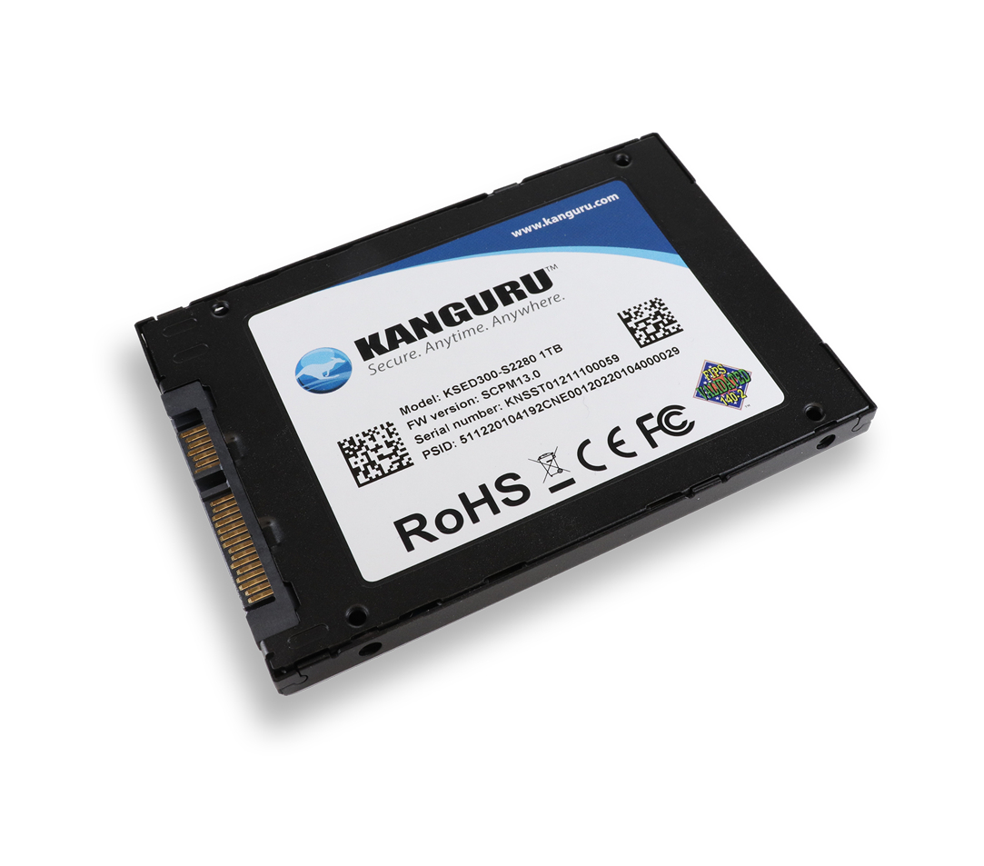 Kanguru Solutions Kanguru Defender - SSD - verschlüsselt - 1 TB - intern - 2.5" (6.4 cm)
