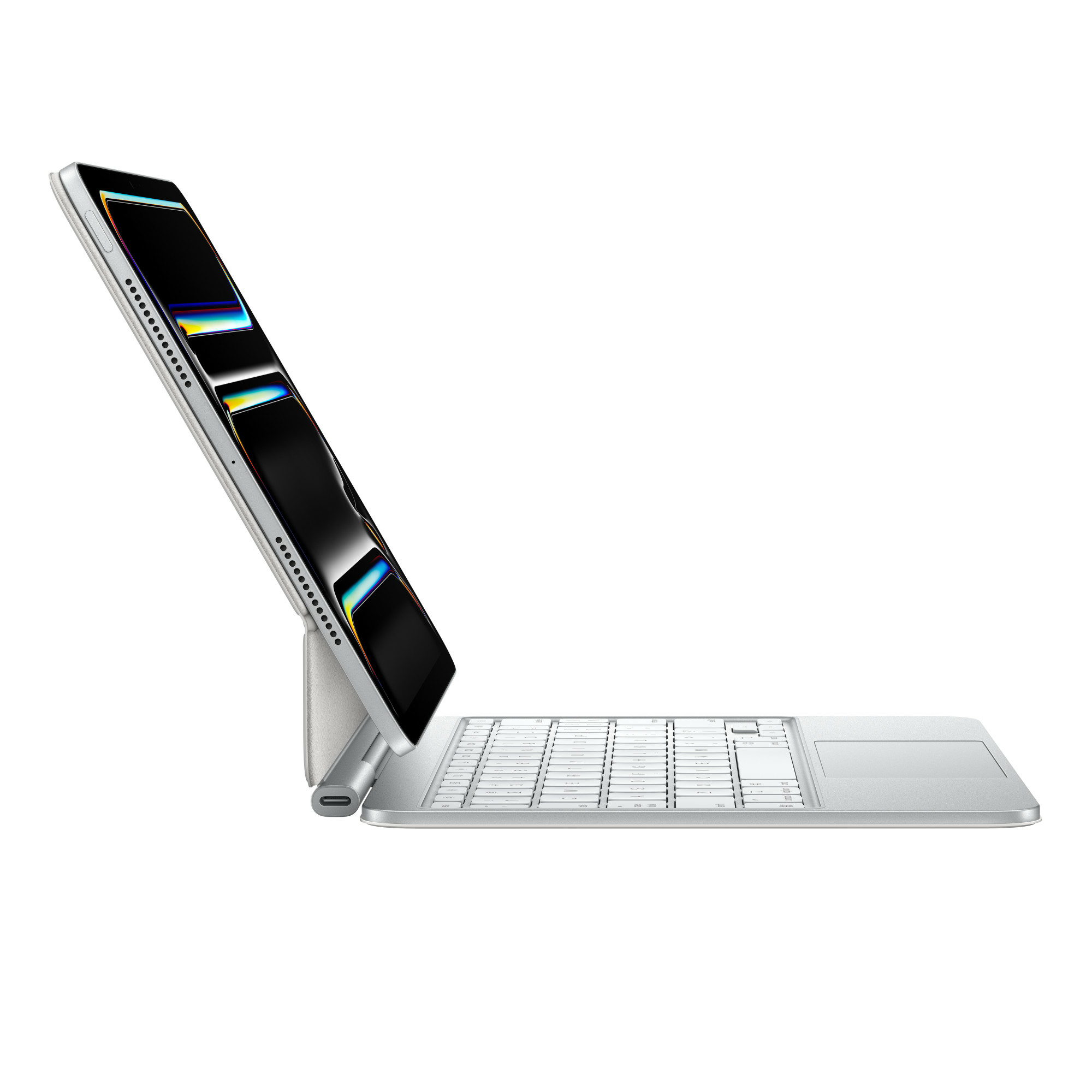 Apple Magic Keyboard - Tastatur und Foliohülle - mit Trackpad - hinterleuchtet - Apple Smart connect