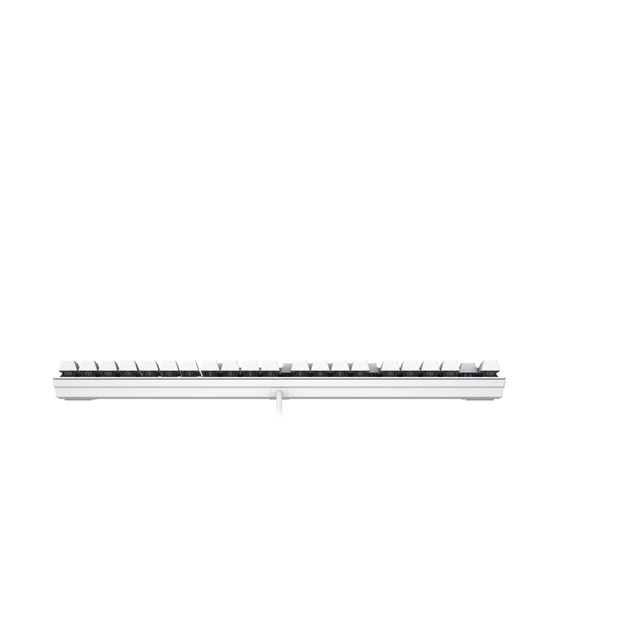 Cherry KC 200 MX, Volle Größe (100%), Kabelgebunden, USB, Mechanischer Switch, QWERTY, Silber, Weiß