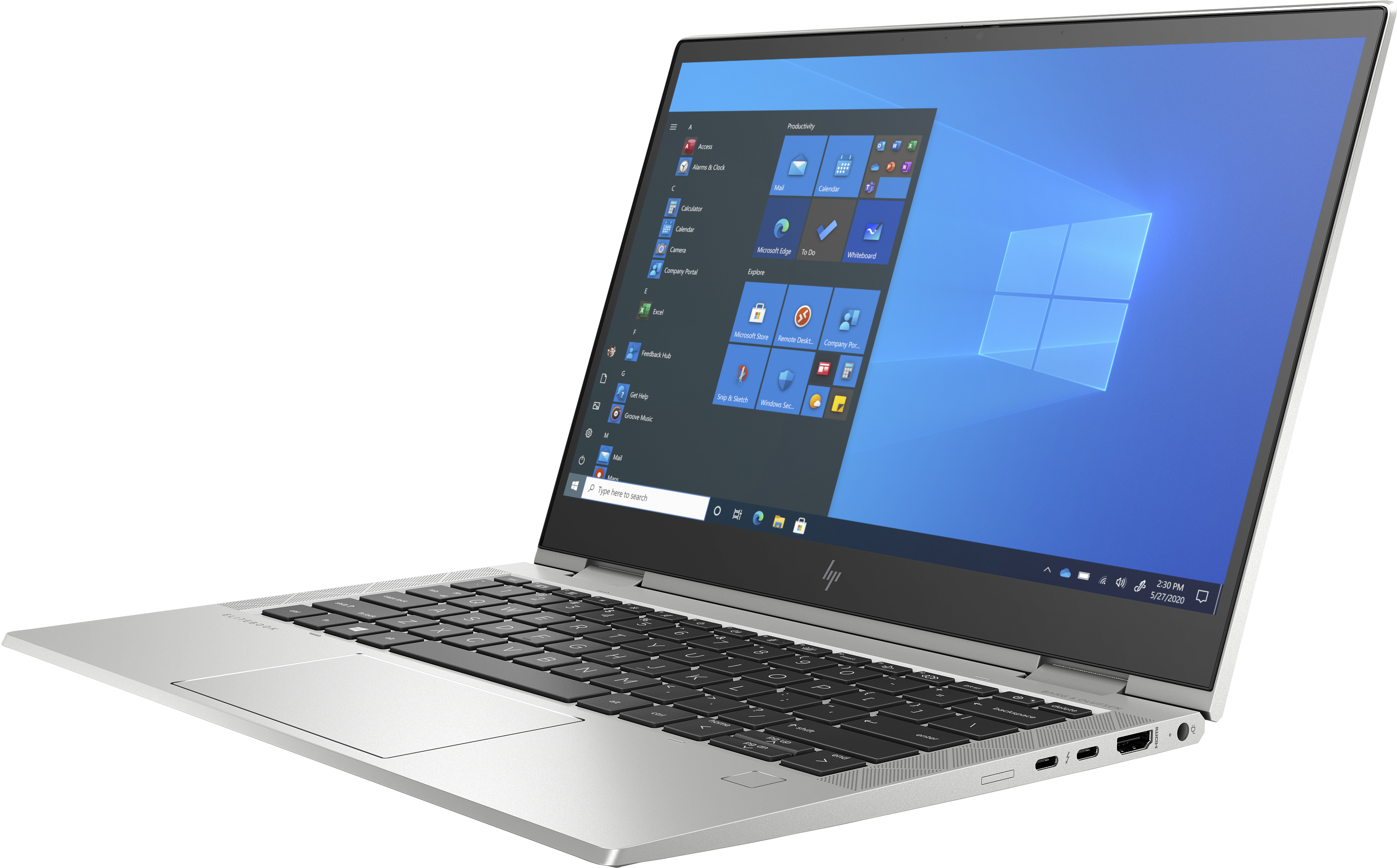 HP EliteBook x360 830 G8, Intel® Core? i5, 33,8 cm (13.3"), 1920 x 1080 Pixel, 8 GB, 256 GB, Windows