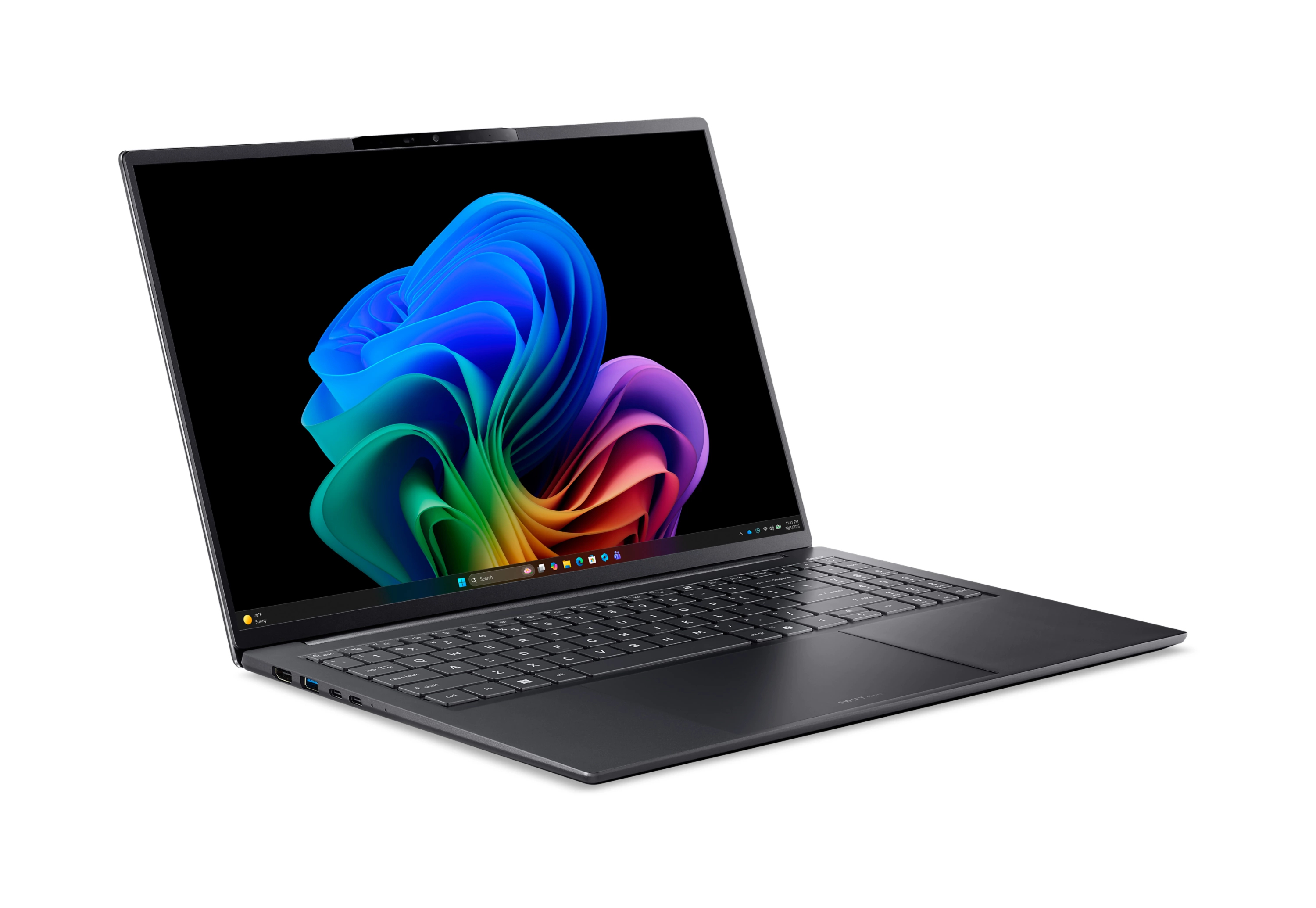 Acer Swift Go 16 AI SFG16-I71 - 180°-Scharnierdesign - Intel Core Ultra 9 386H / 2.1 GHz - Evo - Win
