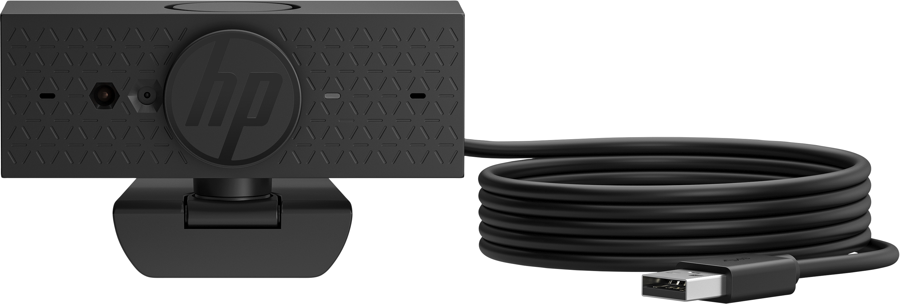 HP 625 FHD-Webcam, 4 MP, 1920 x 1080 Pixel, Full HD, USB, Schwarz, Clip
