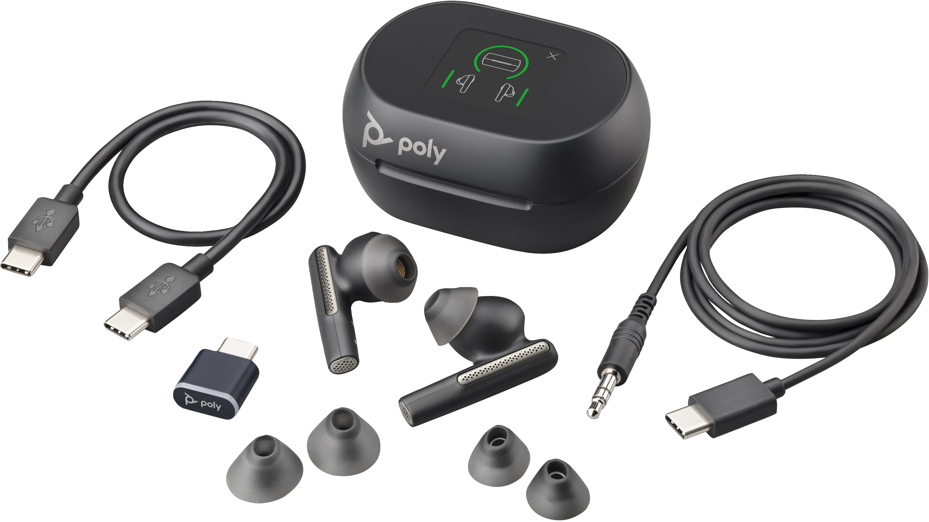 Poly HP Poly Voyager Free 60+ - True Wireless-Kopfhörer