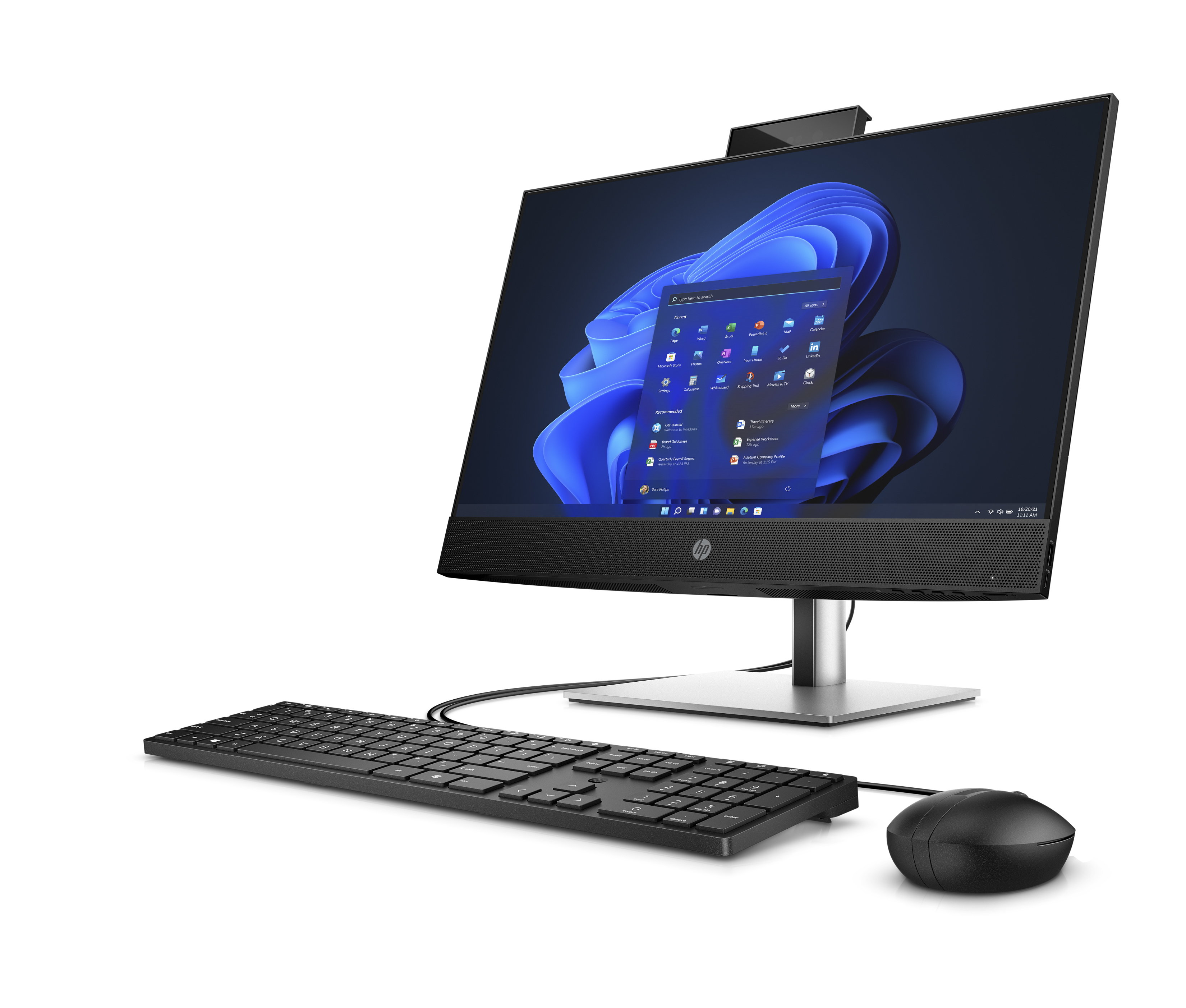 HP ProOne 440 G9 AiO, 60,5cm/(23.8") FHD Touch, Core i3-13100T, 16GB RAM, 512GB SSD, W11P