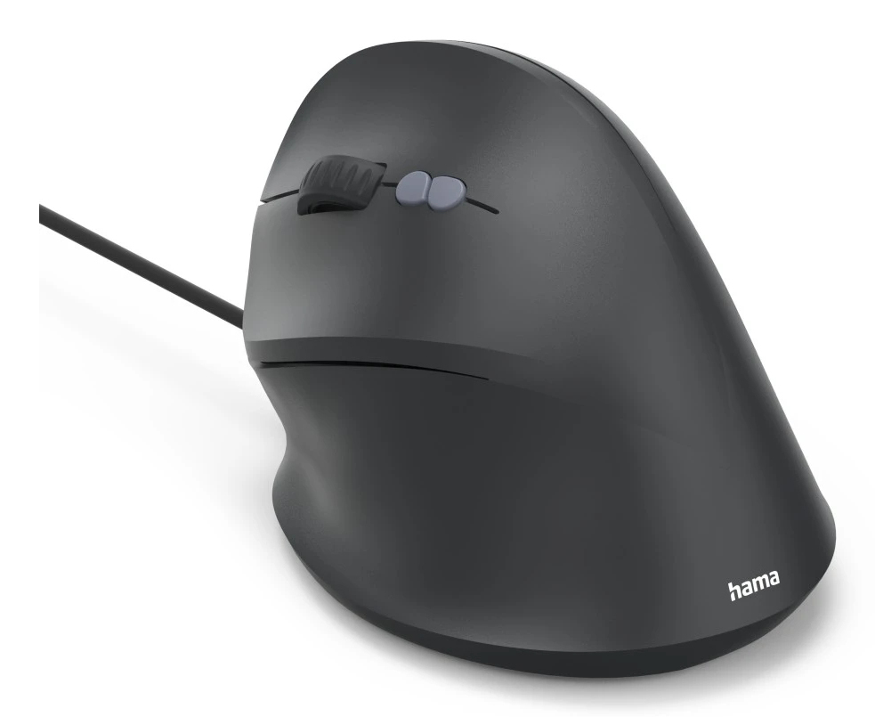 Hama ECM-500L - Vertikale Maus - ergonomisch