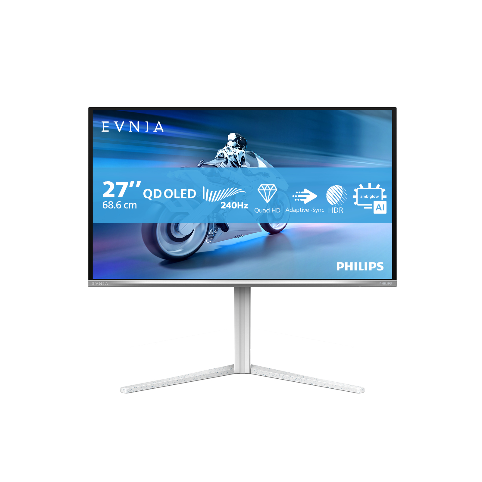 B-WARE - Philips Evnia 6000 27M2N6501L - OLED-Monitor - Gaming - 68.6 cm (27")