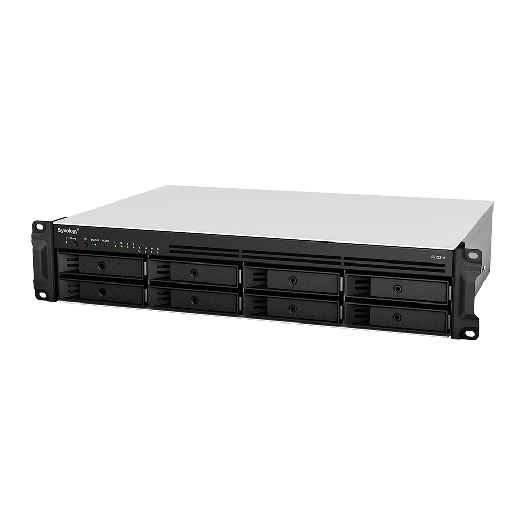 Synology RackStation RS1221+, 4GB RAM, 4x Gb LAN, 2HE