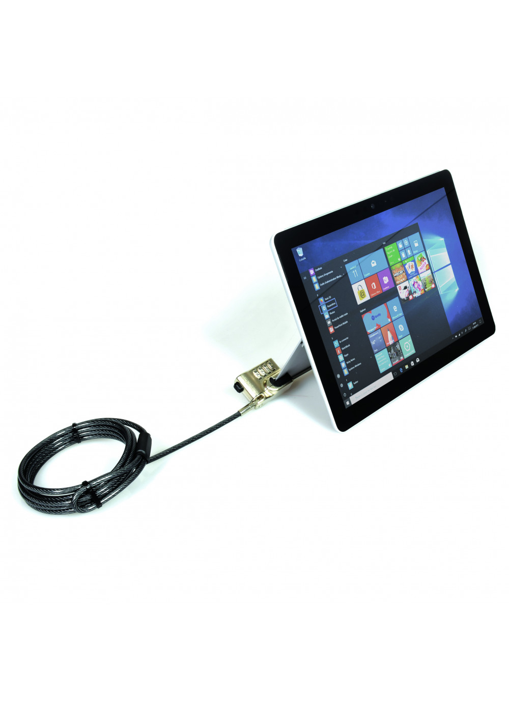PORT Designs PORT - Notebook Locking Cable - 2 m - für Microsoft Surface Go, Go 2, Pro (Mitte 2017)