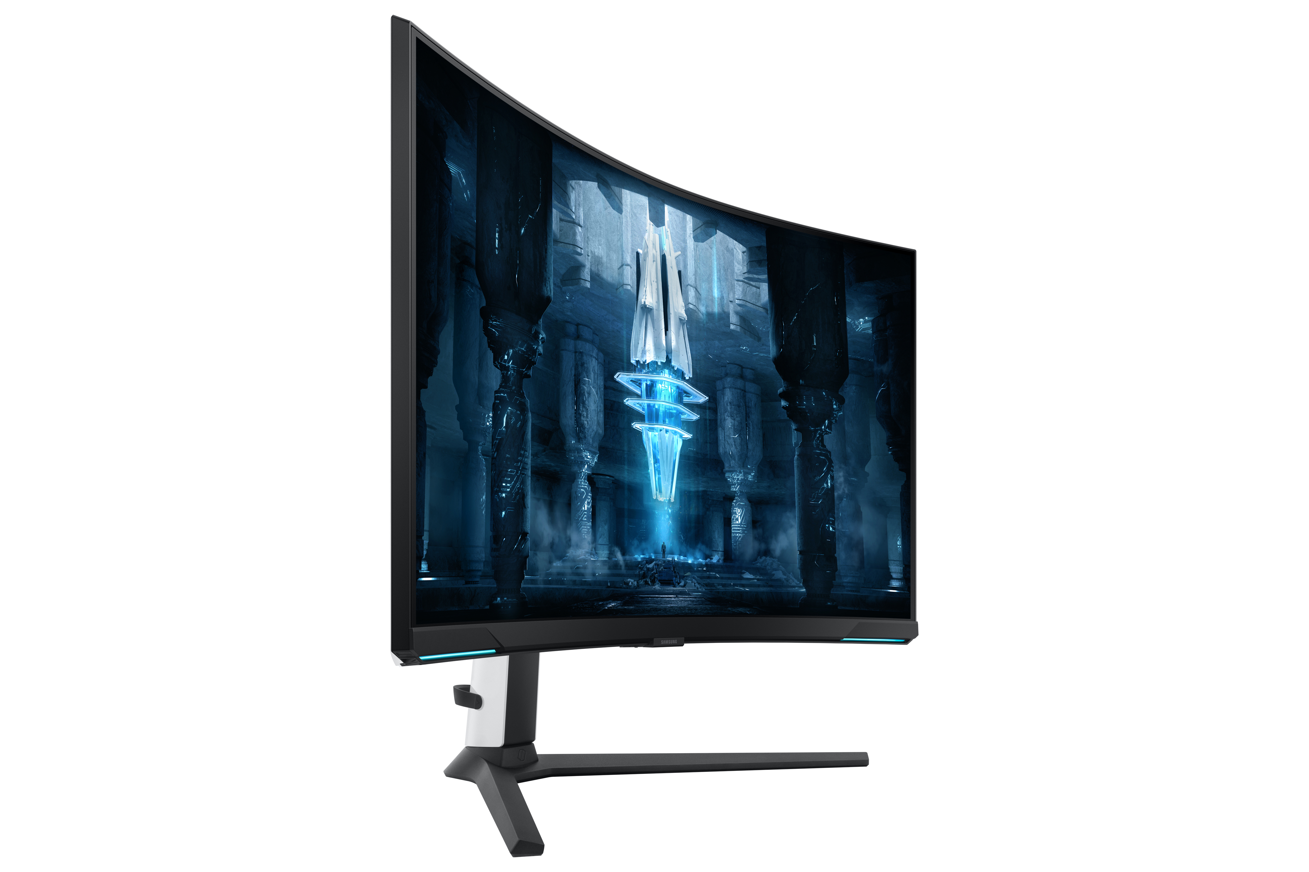 B-WARE - Samsung Odyssey Neo G8 S32BG850NP Curved-Monitor 81.3cm (32") 4K UHD, VA, 1ms, HDMI, DP, US