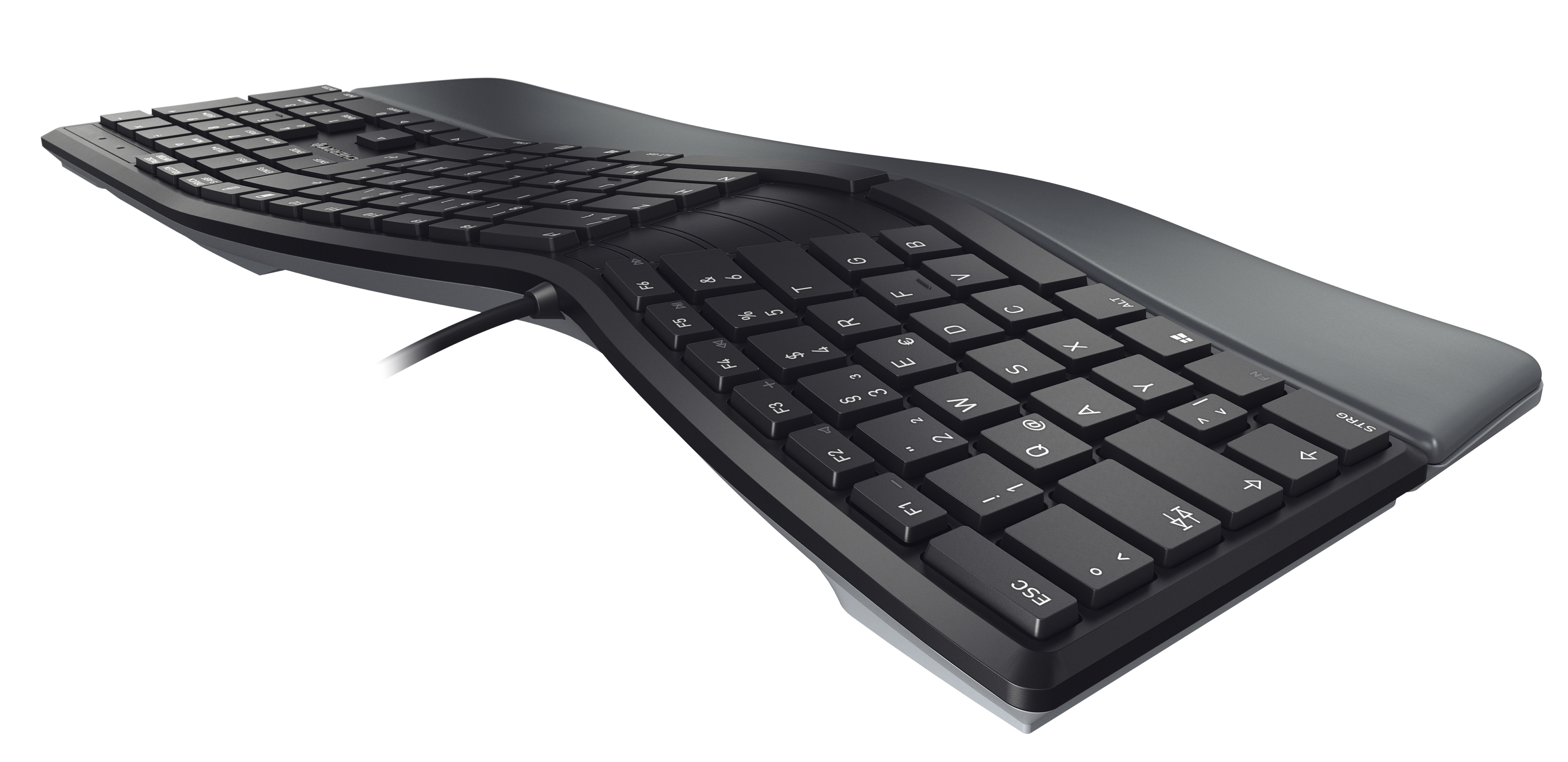 Cherry KC 4500 ERGO - Tastatur - USB - QWERTY