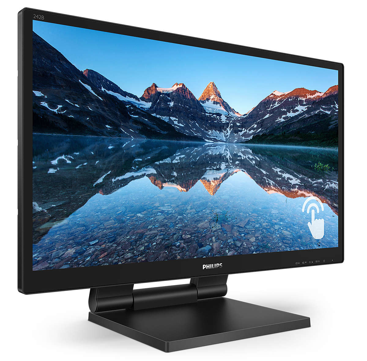 Philips 242B9T - LED-Monitor - 61 cm (24") - Touchscreen - 1920 x 1080 Full HD (1080p)