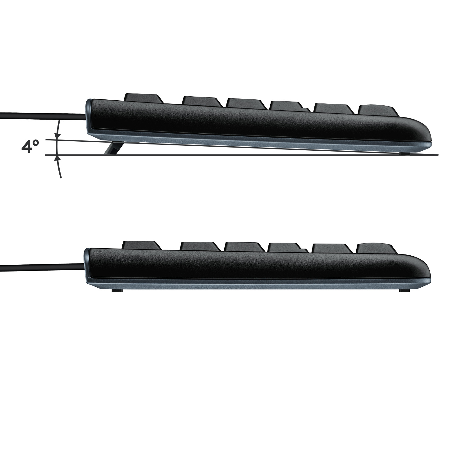 Logitech K120 - Tastatur - USB - Belgien
