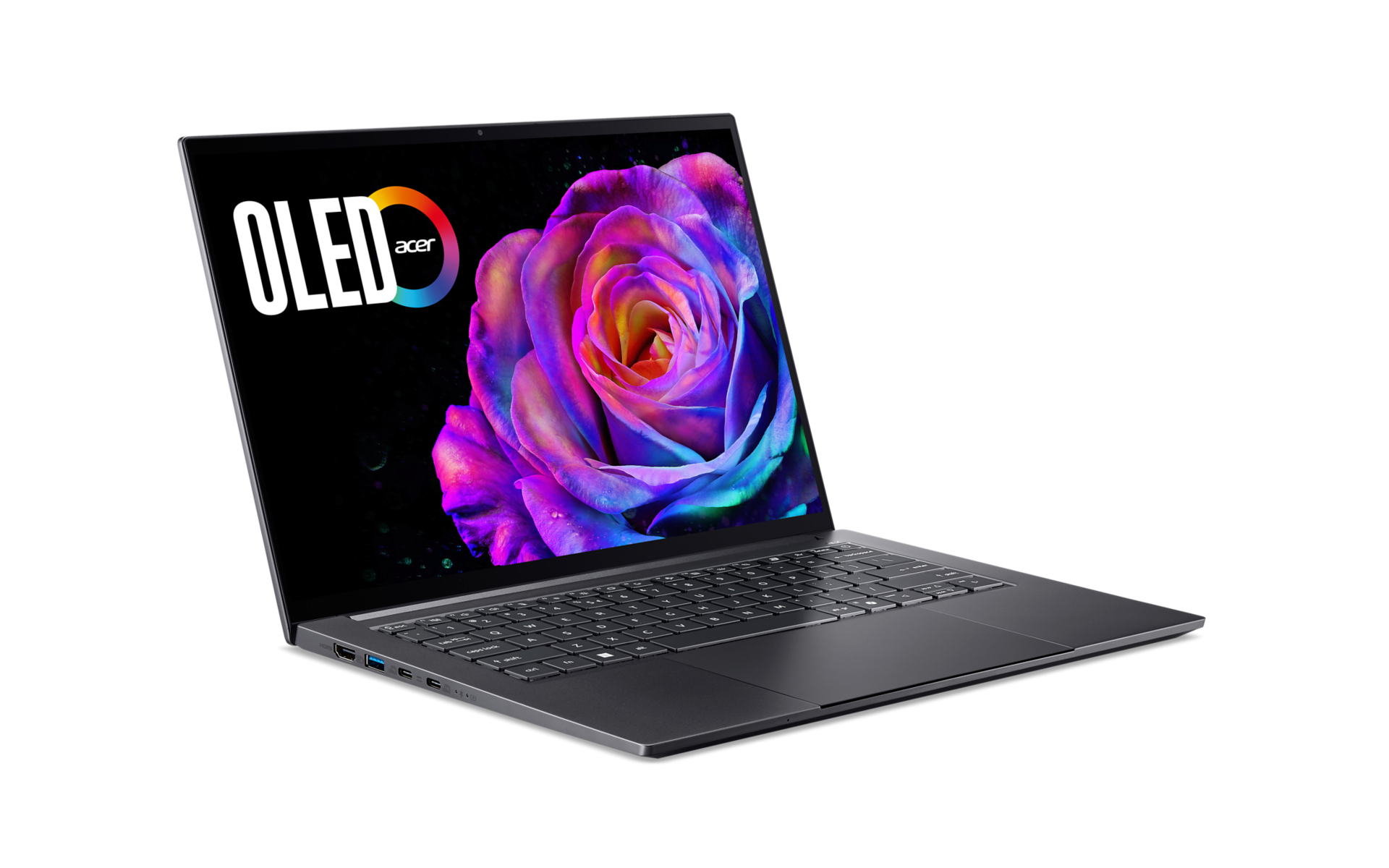 Acer Swift X 14 AI SFX14-61G - 180°-Scharnierdesign - AMD Ryzen AI 7 350 / 2 GHz - Win 11 Home - GeF