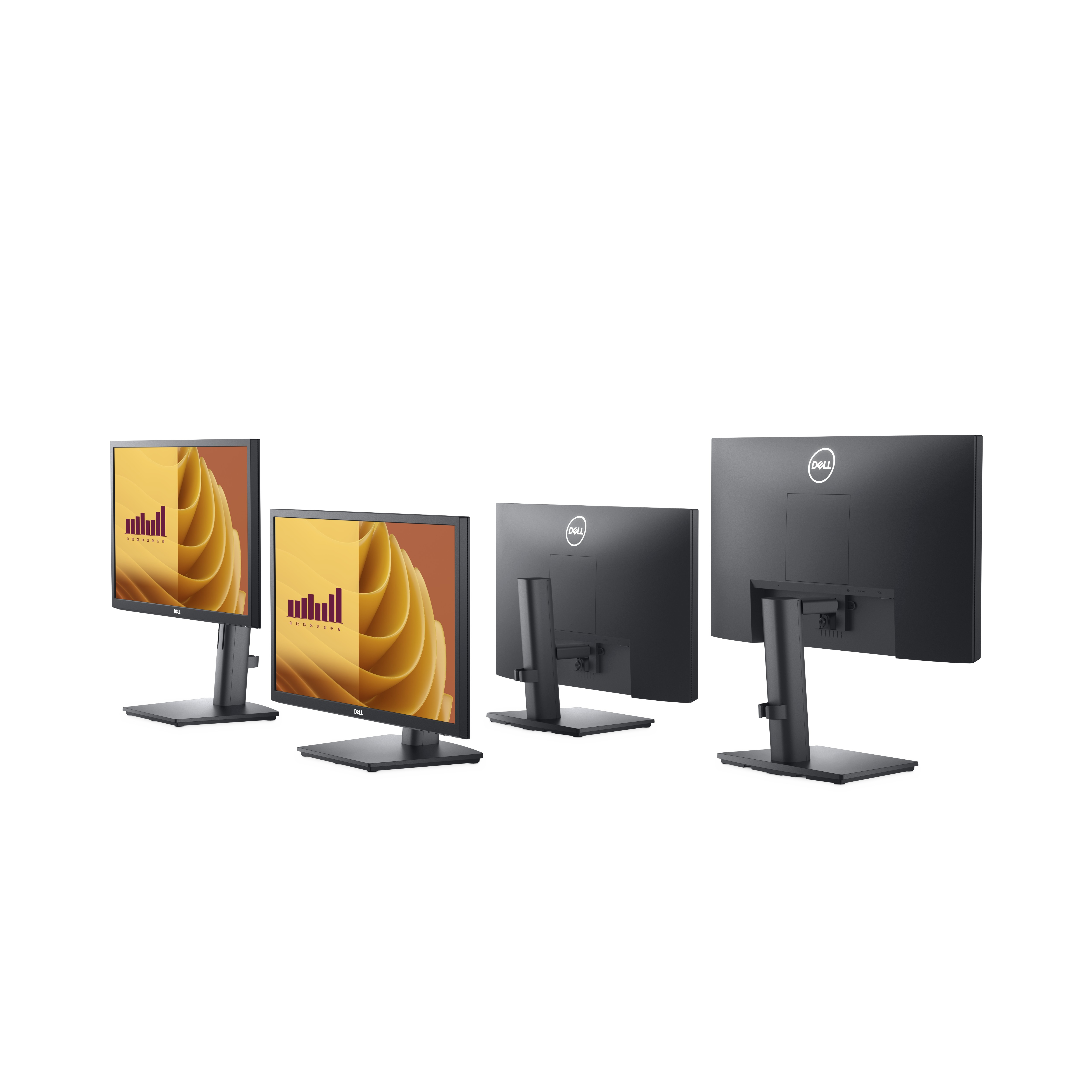 Dell E2225HS - LED-Monitor - 55.9 cm (22") (21.45" sichtbar)