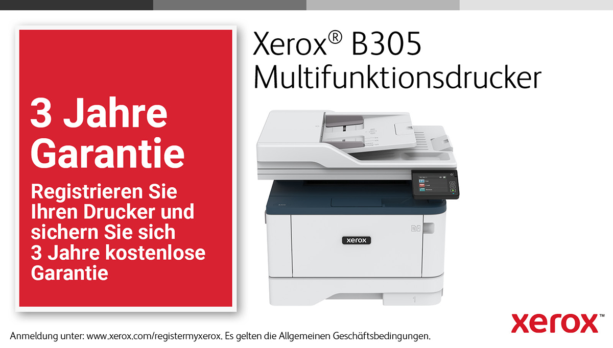 Xerox B305V_DNI - Multifunktionsdrucker - s/w - Laser - Legal (216 x 356 mm)