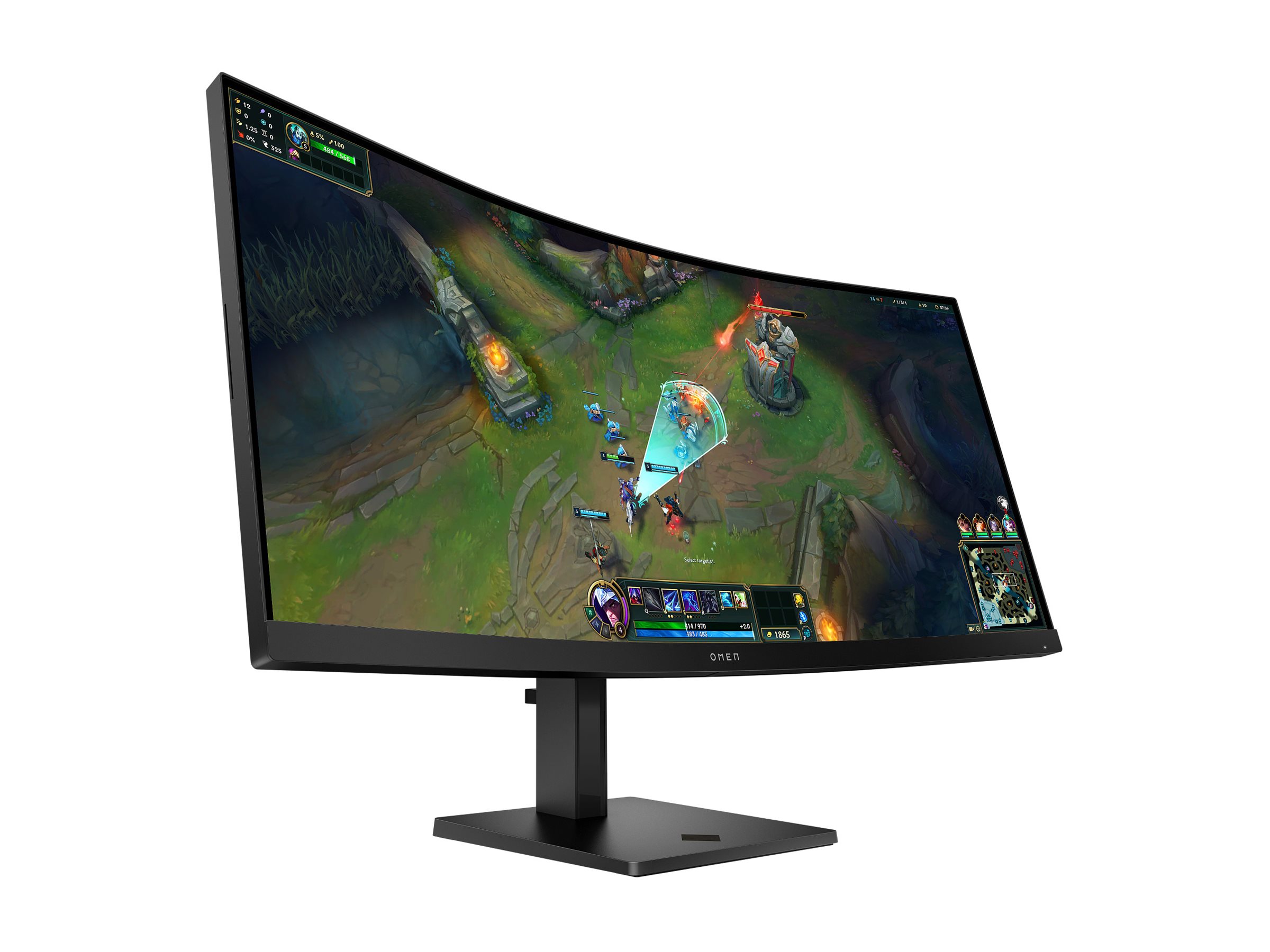 HP OMEN by HP 34c G2 - LED-Monitor - Gaming - gebogen - 86.4 cm (34")