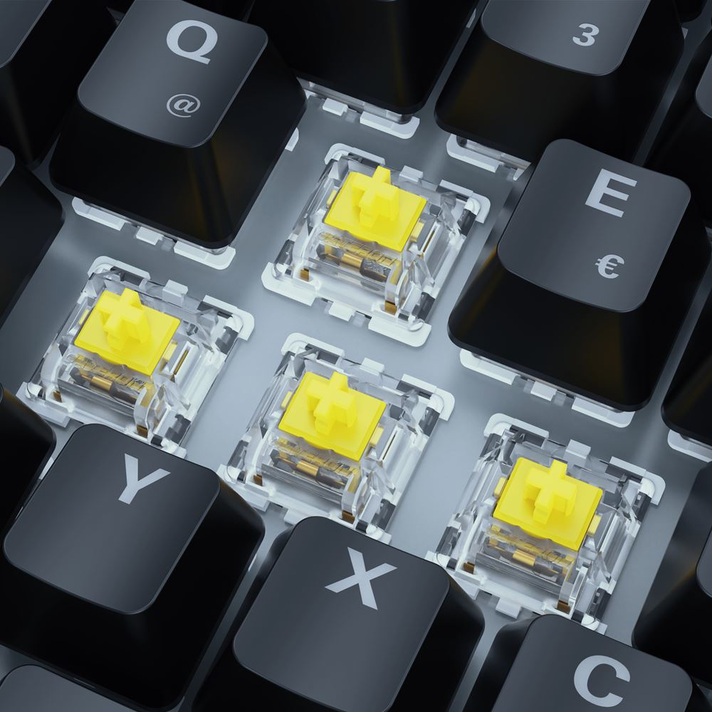 Sharkoon SKILLER SGK50 S3 - Tastatur - 75% - Hintergrundbeleuchtung - USB - QWERTZ - Deutsch - Taste