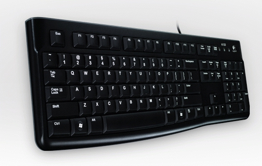Logitech K120 - Tastatur - USB - QWERTY - Italienisch