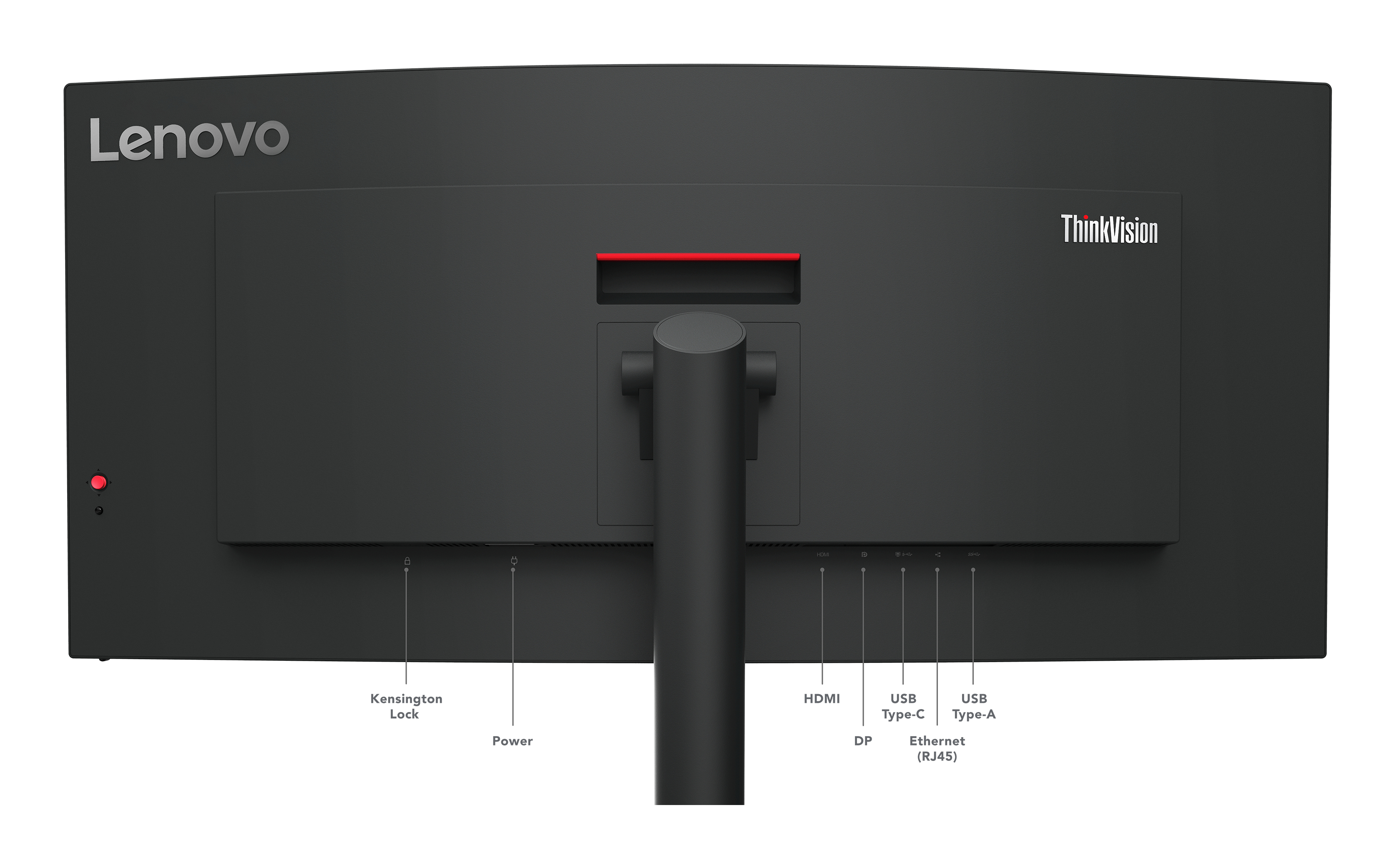 B-WARE - Lenovo ThinkVision T34w-30 Curved-Monitor 86.4 cm (34") UWQHD, VA, 4ms, HDMI, Displayport