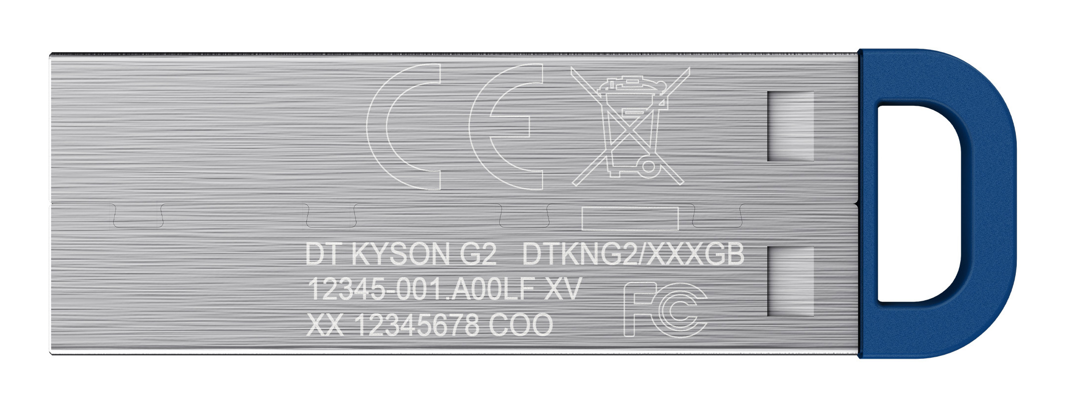 Kingston DataTraveler 64GB ® Kyson 220 MB/s Metall USB 3.2 Gen 1, 64 GB, USB Typ-A, 3.2 Gen 1 (3.1 G