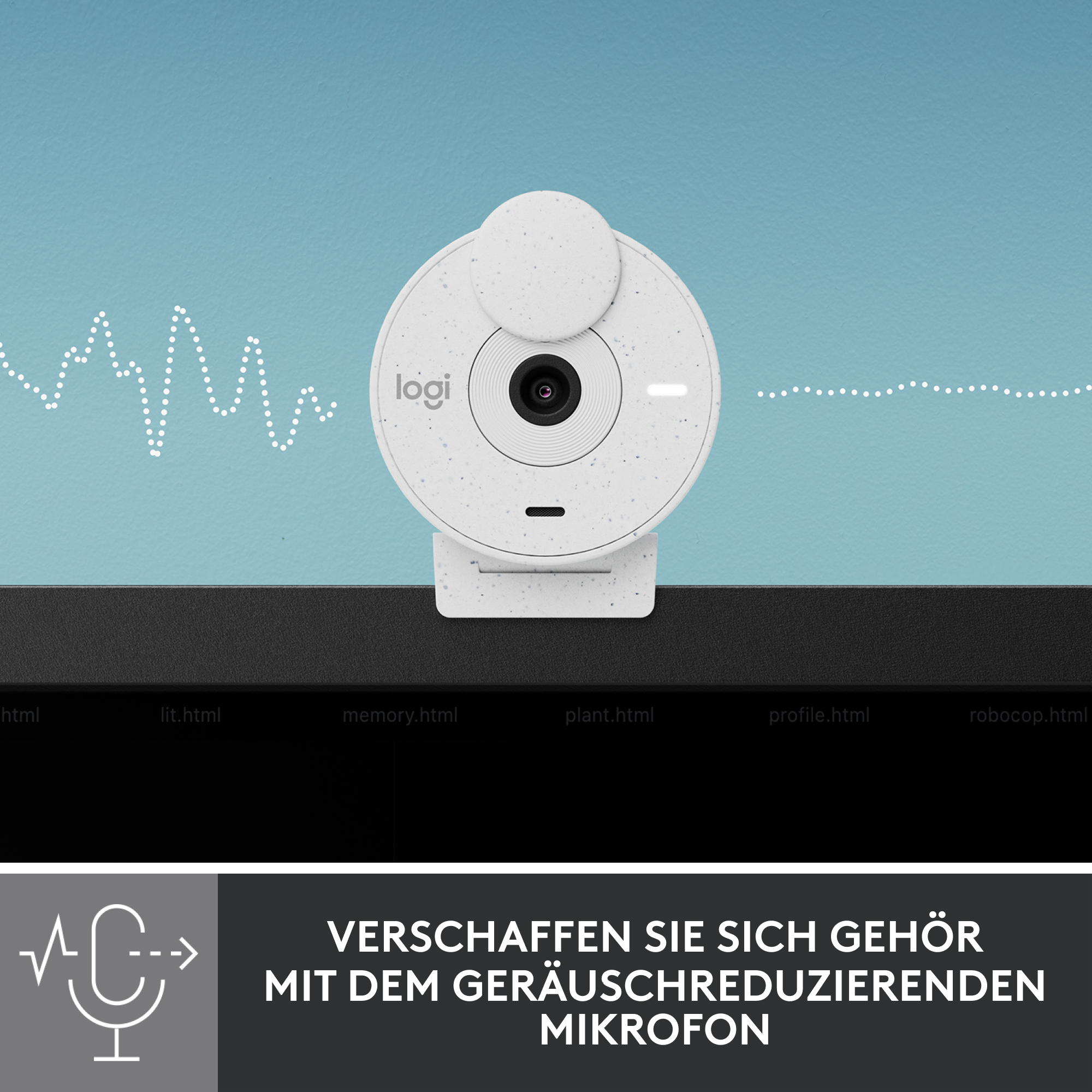 Logitech Brio 300, 2 MP, 1920 x 1080 Pixel, Full HD, 30 fps, 1280x720@30fps, 1920x1080@30fps, 720p,