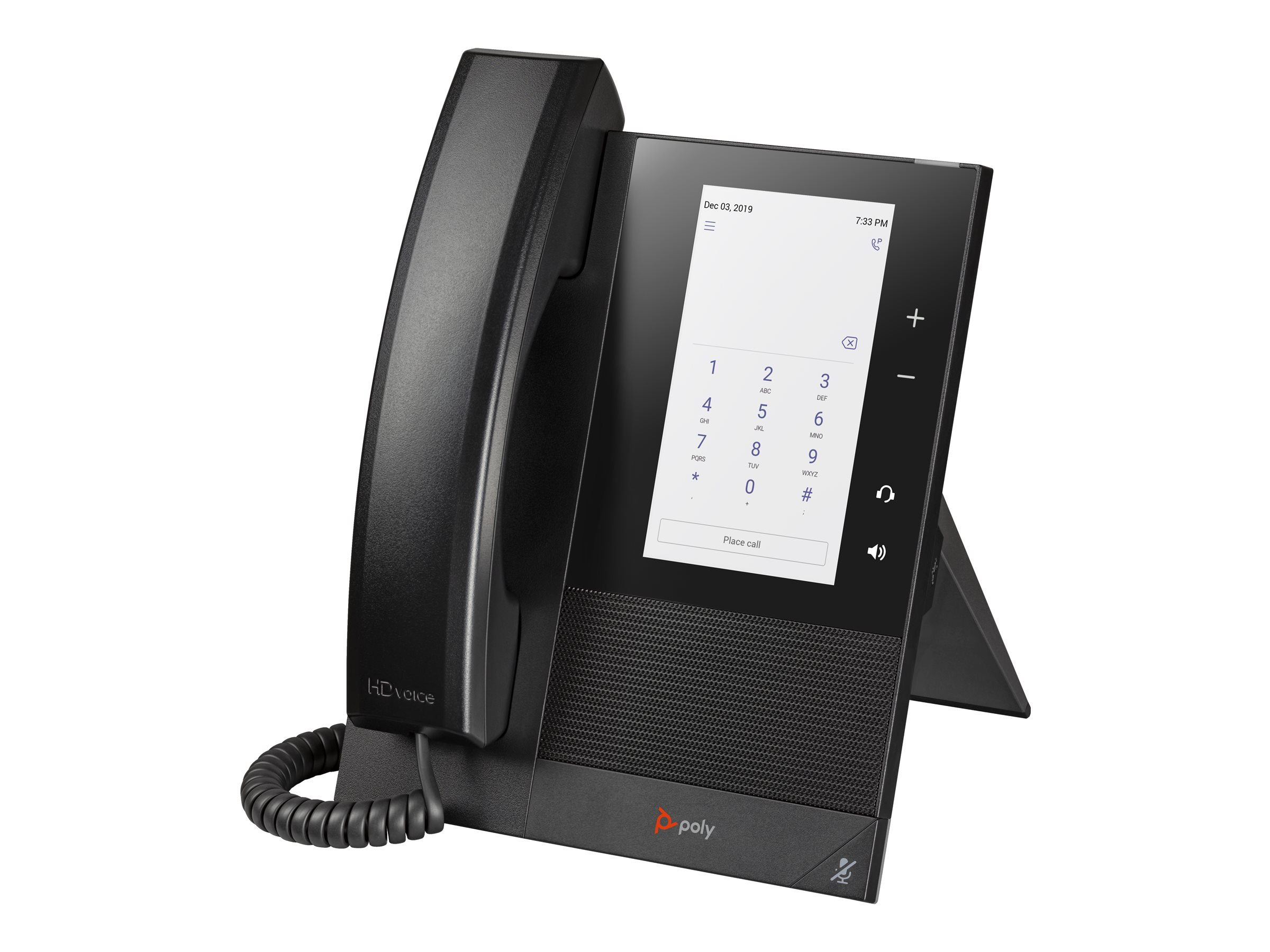 Poly CCX 400 - Für Microsoft Teams - VoIP-Telefon mit Rufnummernanzeige/Anklopffunktion