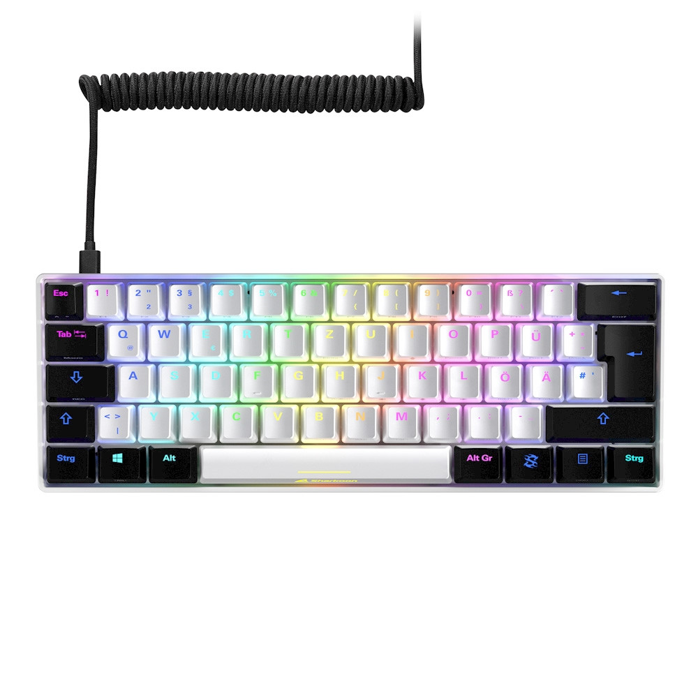 Sharkoon SKILLER SGK50 S4 - Tastatur - Hintergrundbeleuchtung