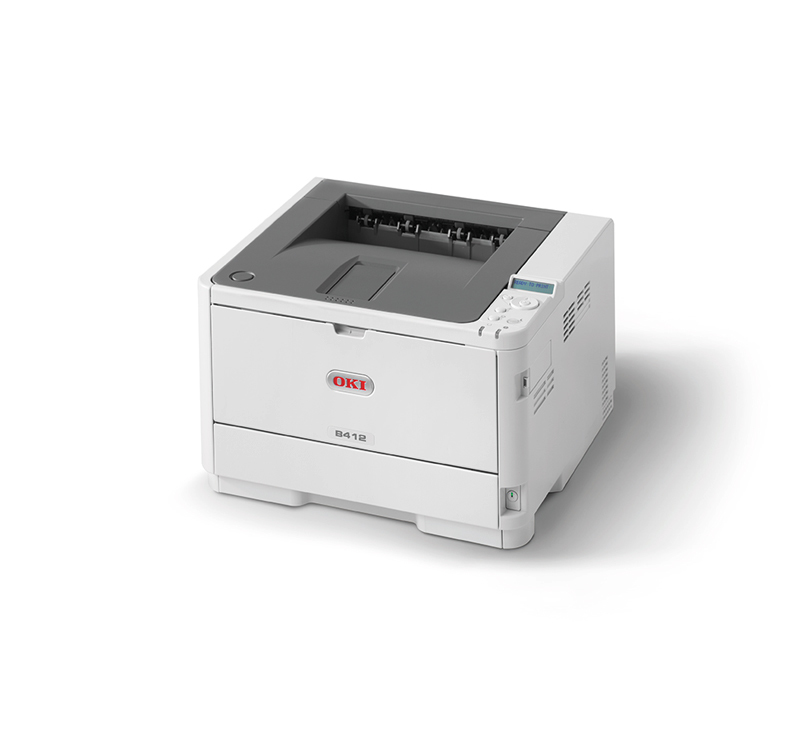 OKI B412dn - Drucker - s/w - Duplex - LED - A4/Legal
