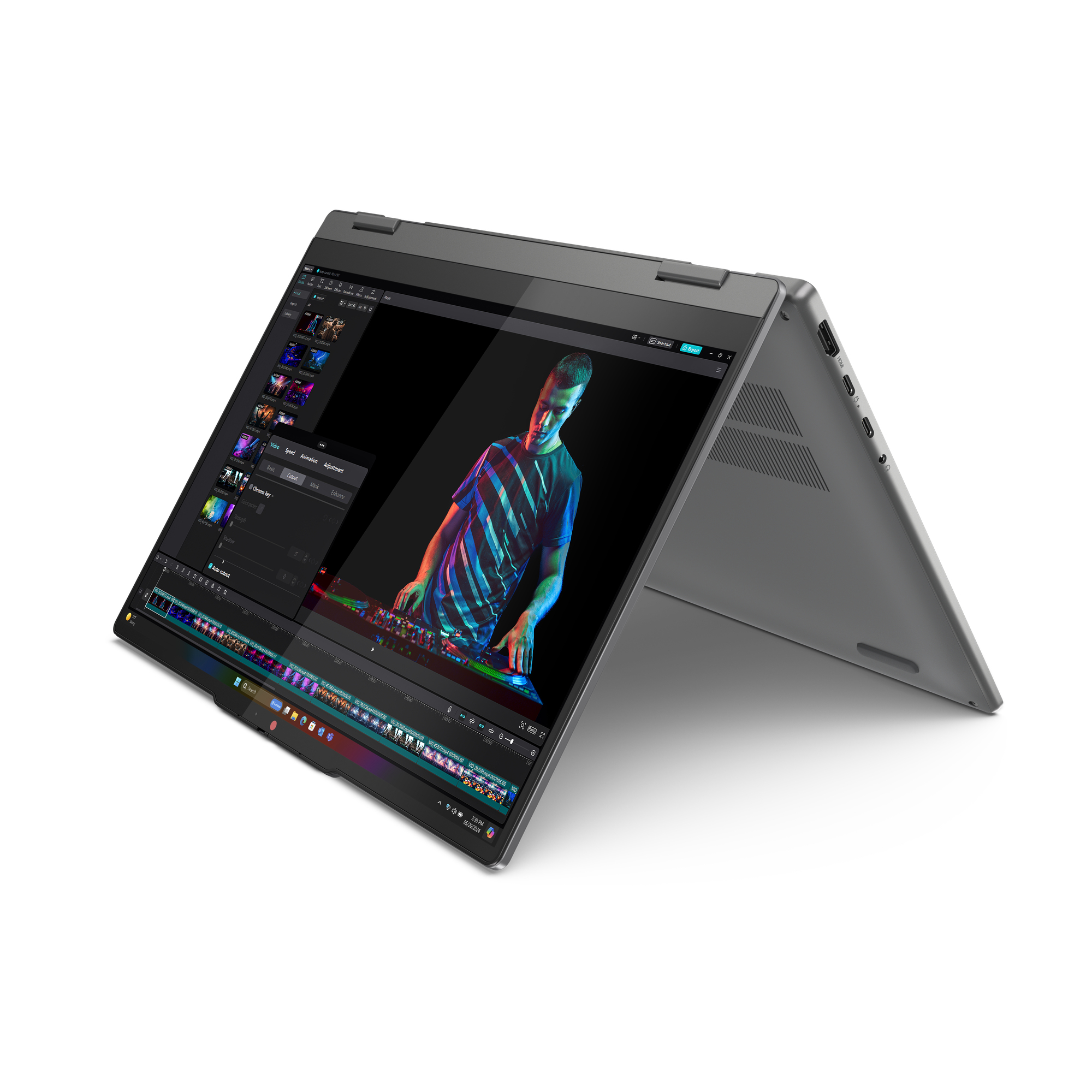 Lenovo IdeaPad 5 2-in-1 14Q8X9 83GH - Flip-Design - Snapdragon X Plus X1P-42-100 - Win 11 Home (auf